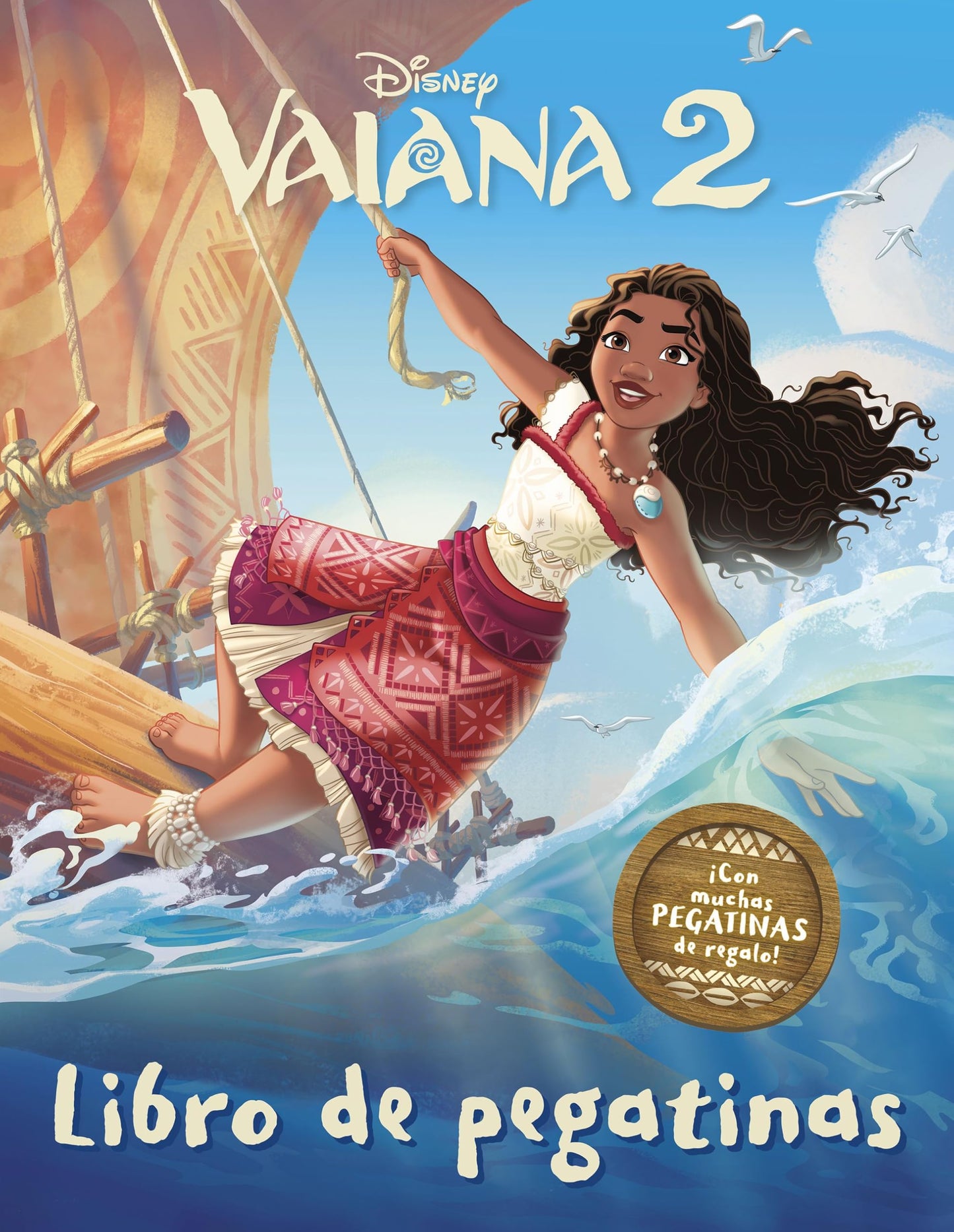 Libro: Vaiana 2. Libro de pegatinas (Disney. Vaiana 2)