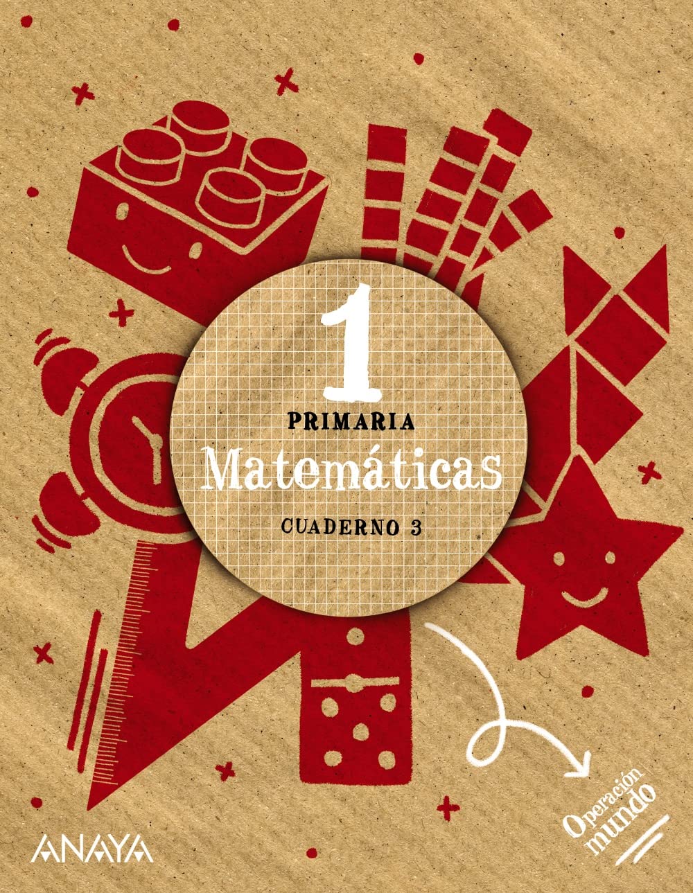 Libro: Matemáticas 1. Cuaderno 3. Cuadrícula