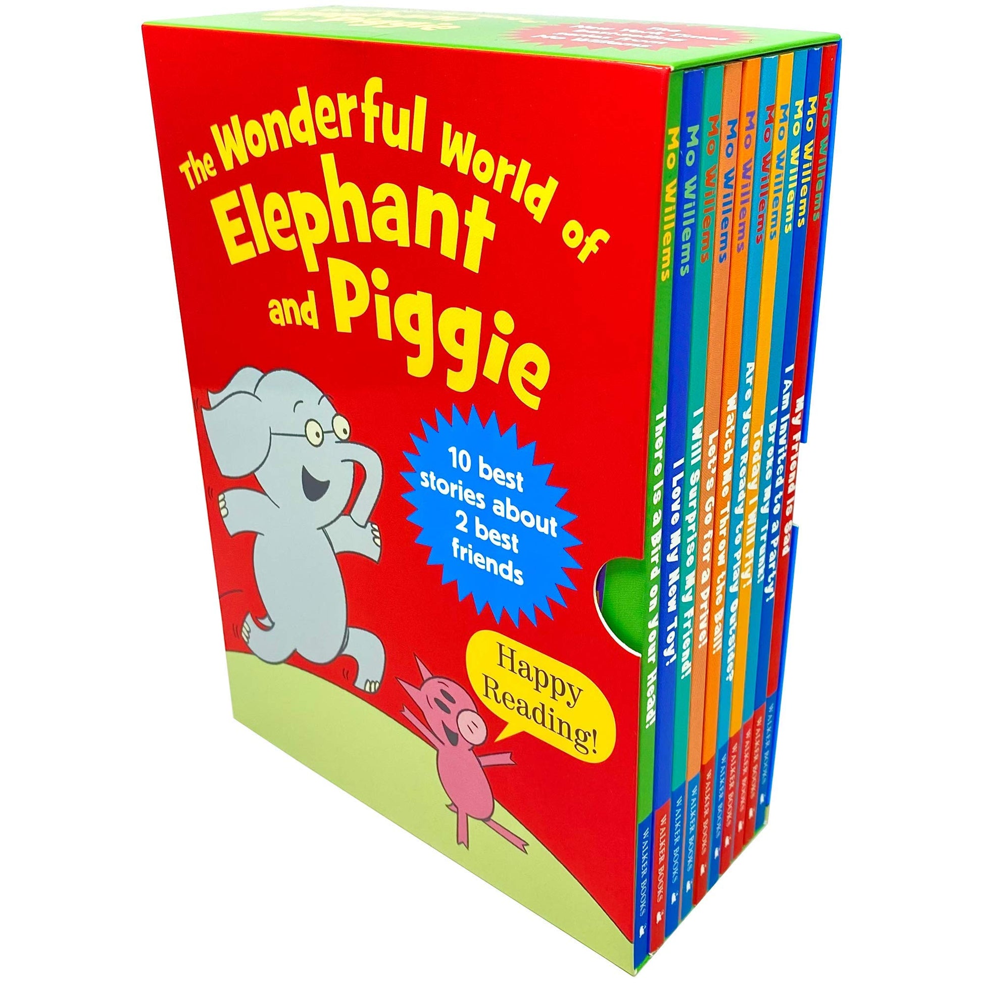 Libro: Walker Books, The Wonderful World of Elephant & Piggie Series 10 Books Collection Box Set by Mo Willems