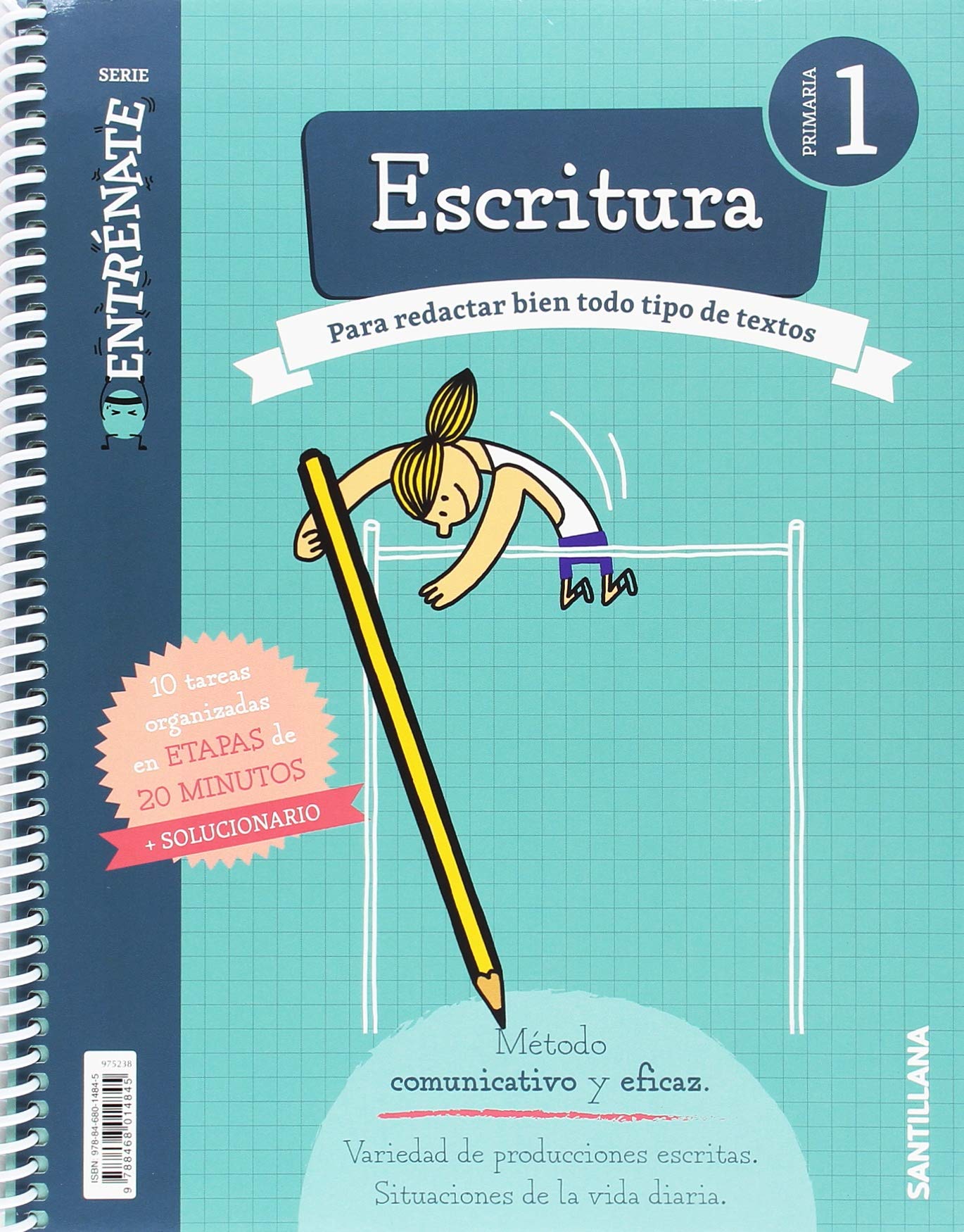 Libro: CUADERNO ESCRITURA SERIE ENTRENATE 1 PRIMARIA