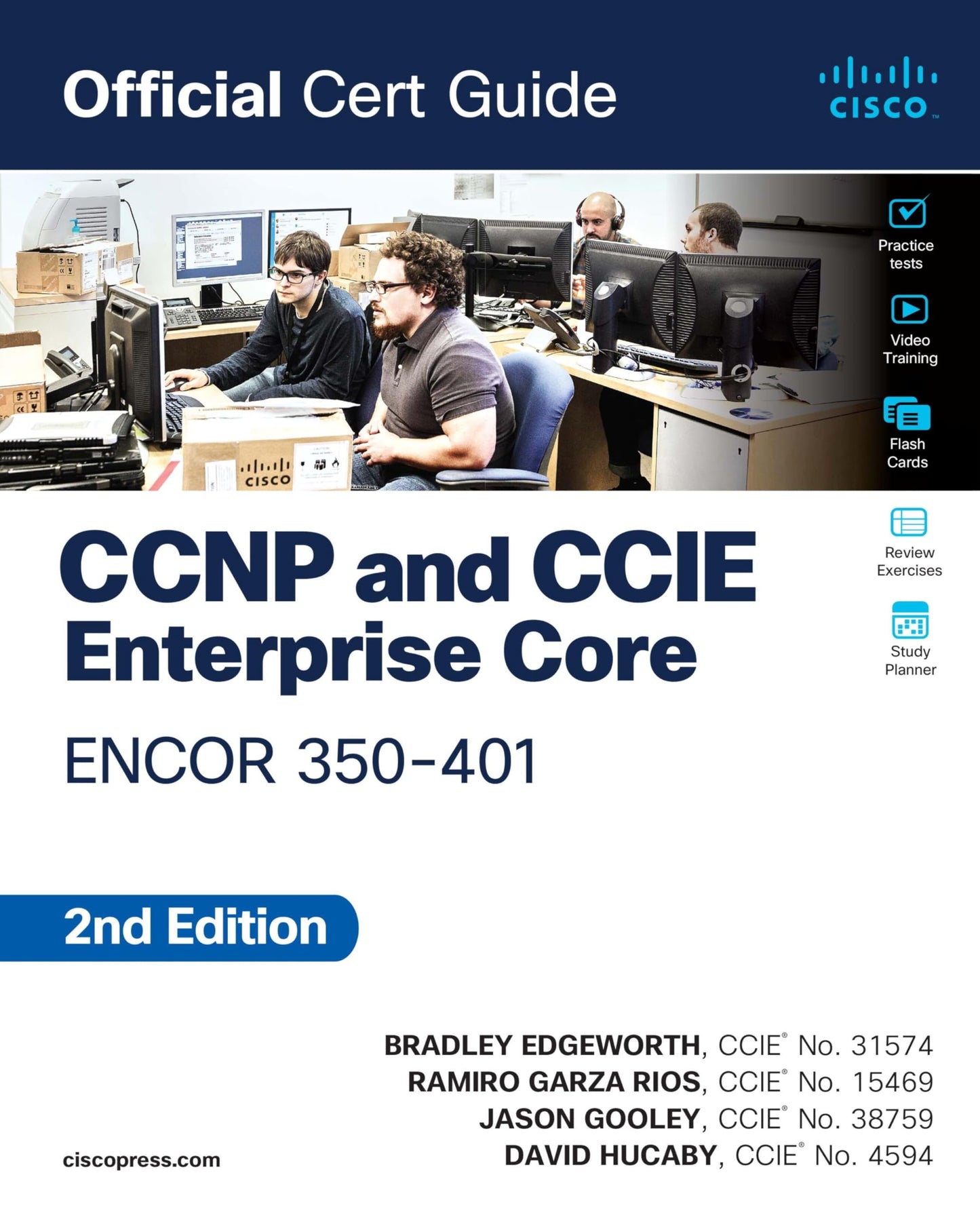 Libro: CCNP and CCIE Enterprise Core ENCOR 350-401 Official Cert Guide