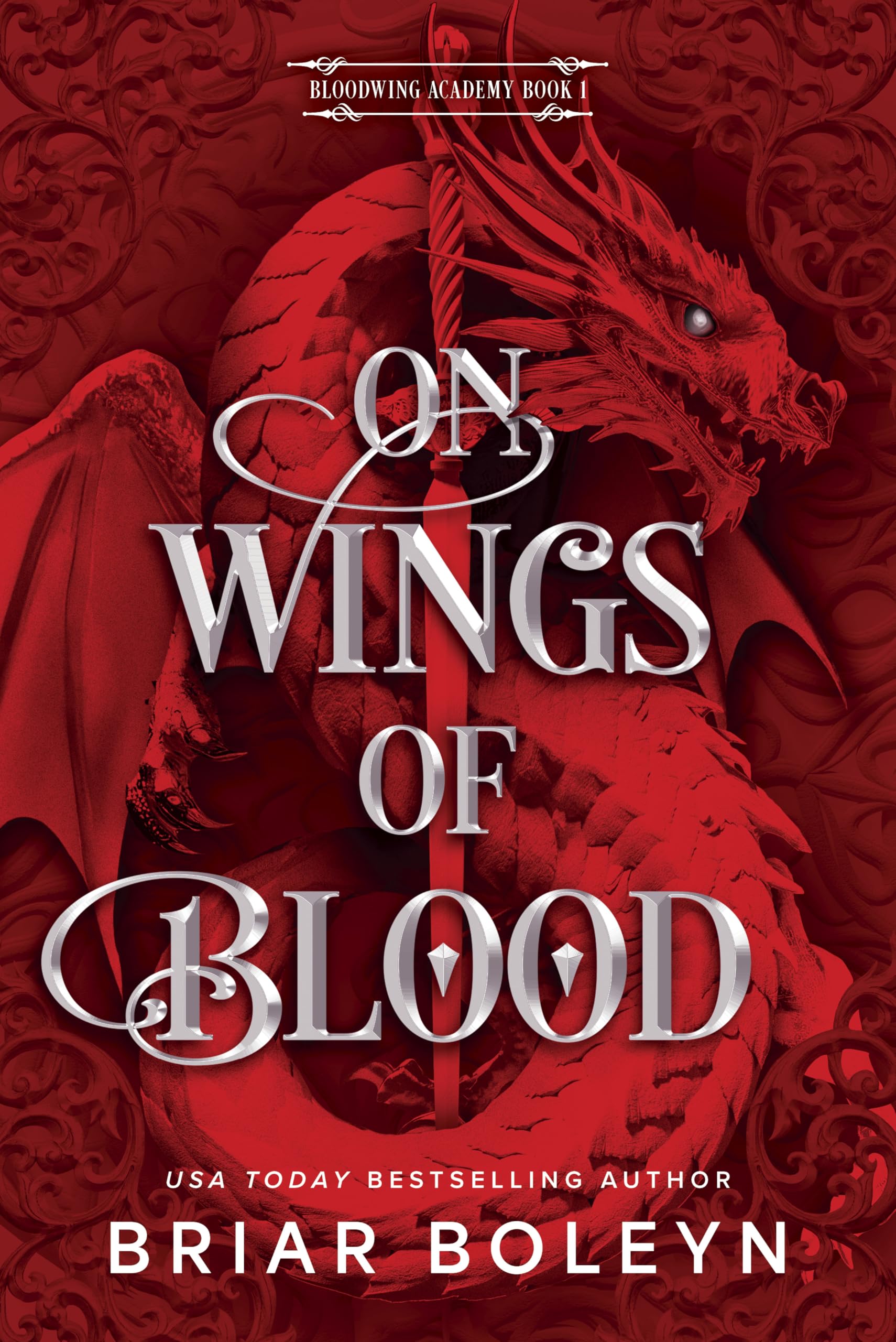 Libro: On Wings of Blood (Standard Edition): A Dark Paranormal Romance Set in a Deadly Supernatural Academy (Bloodwing Academy, 1)
