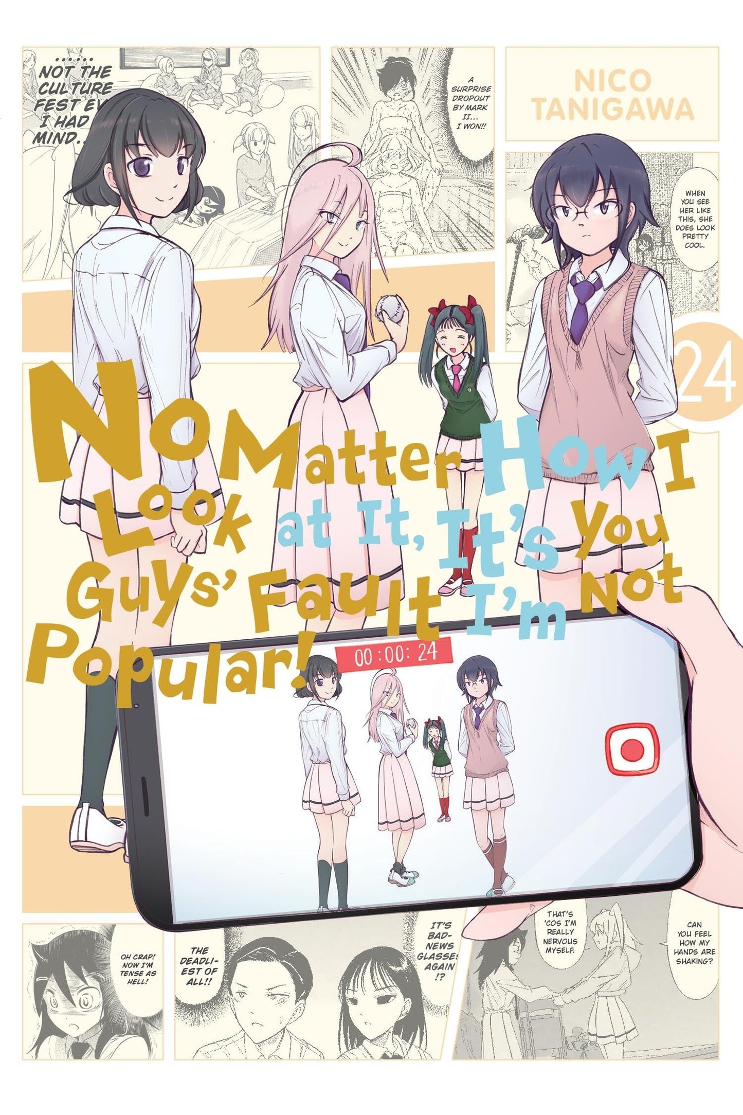 Libro: No Matter How I Look at It, It's You Guys' Fault I'm Not Popular!, Vol. 24: Volume 24