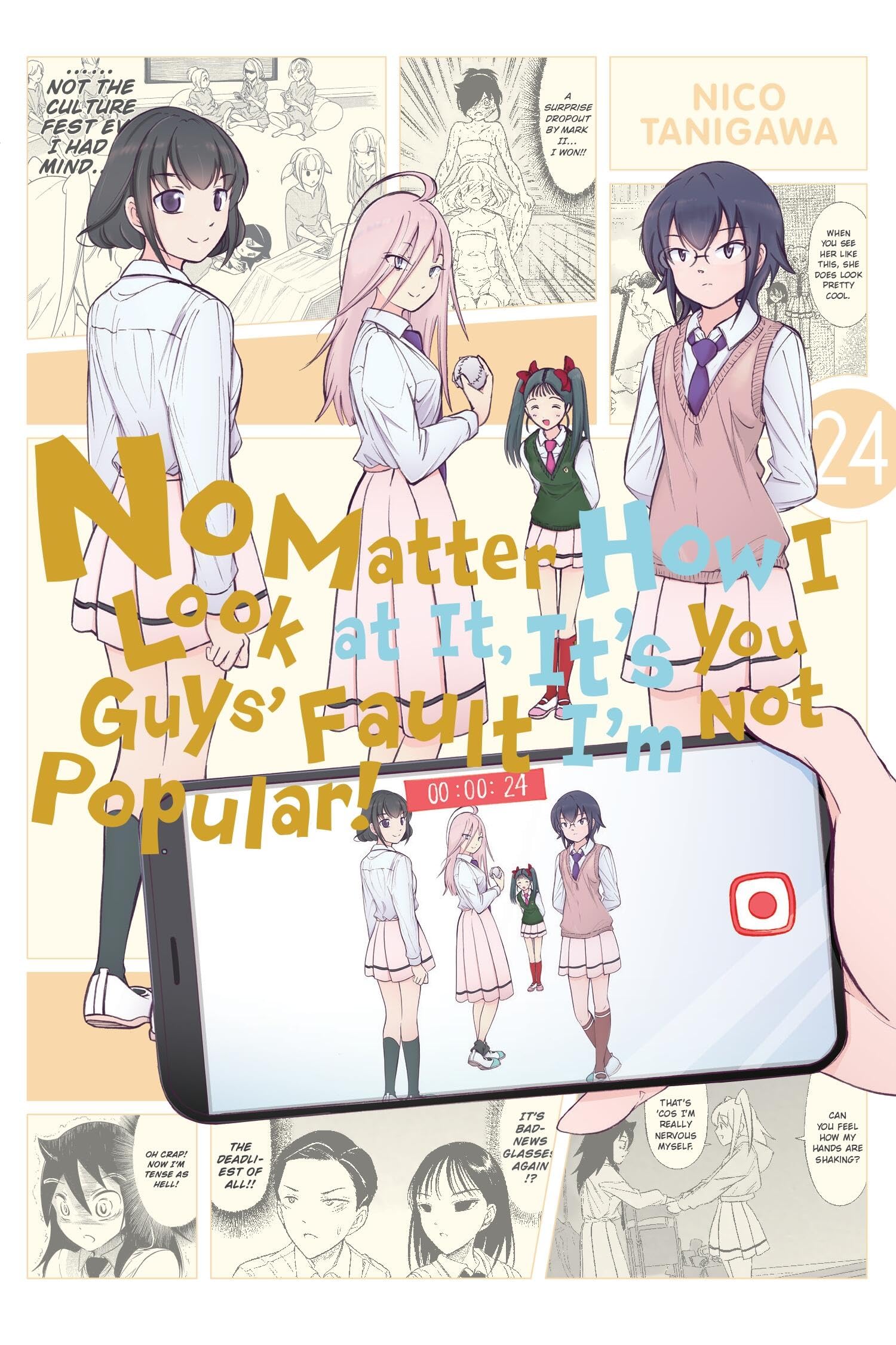 Libro: No Matter How I Look at It, It's You Guys' Fault I'm Not Popular!, Vol. 24: Volume 24