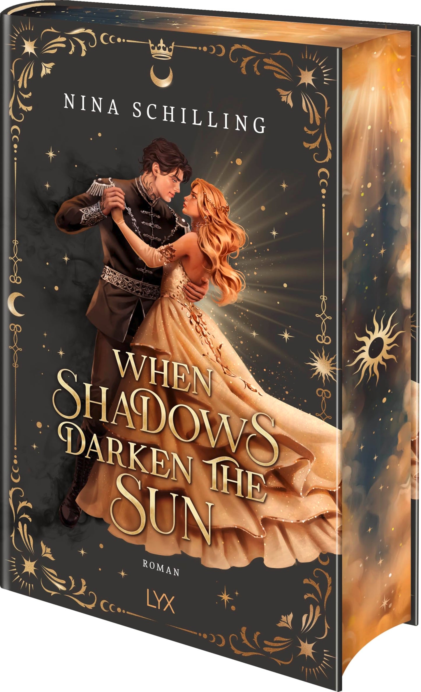 Libro: When Shadows Darken the Sun: Mit wunderschönem Motivfarbschnitt in der Erstauflage