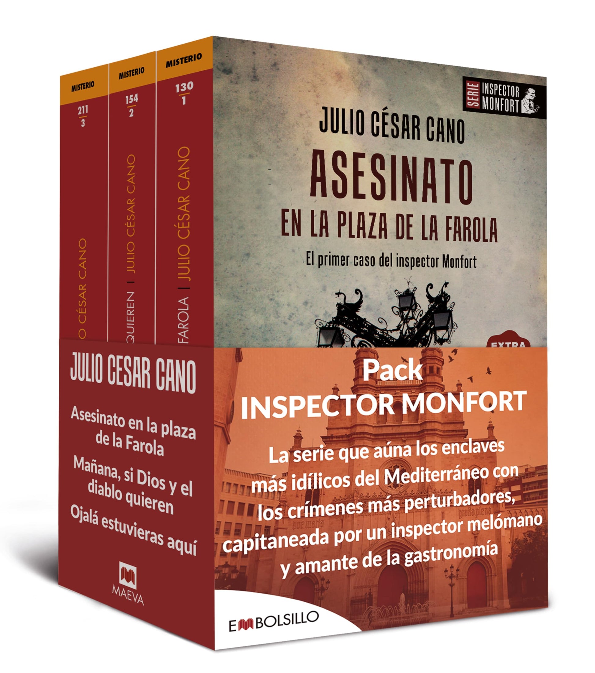 Libro: Pack Inspector Monfort (EMBOLSILLO)