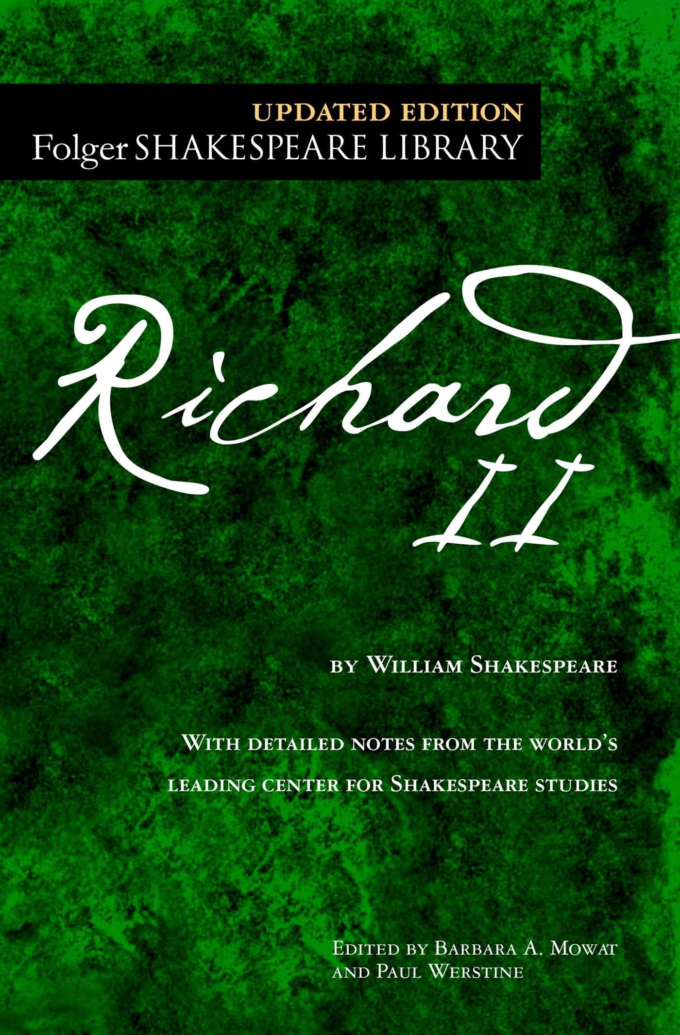 Libro: Richard II (Folger Shakespeare Library)