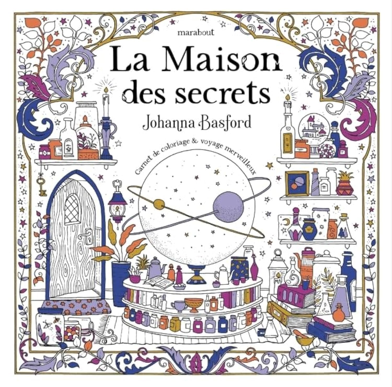 Libro: La Maison des secrets: Carnet de coloriage & voyage merveilleux: 31612