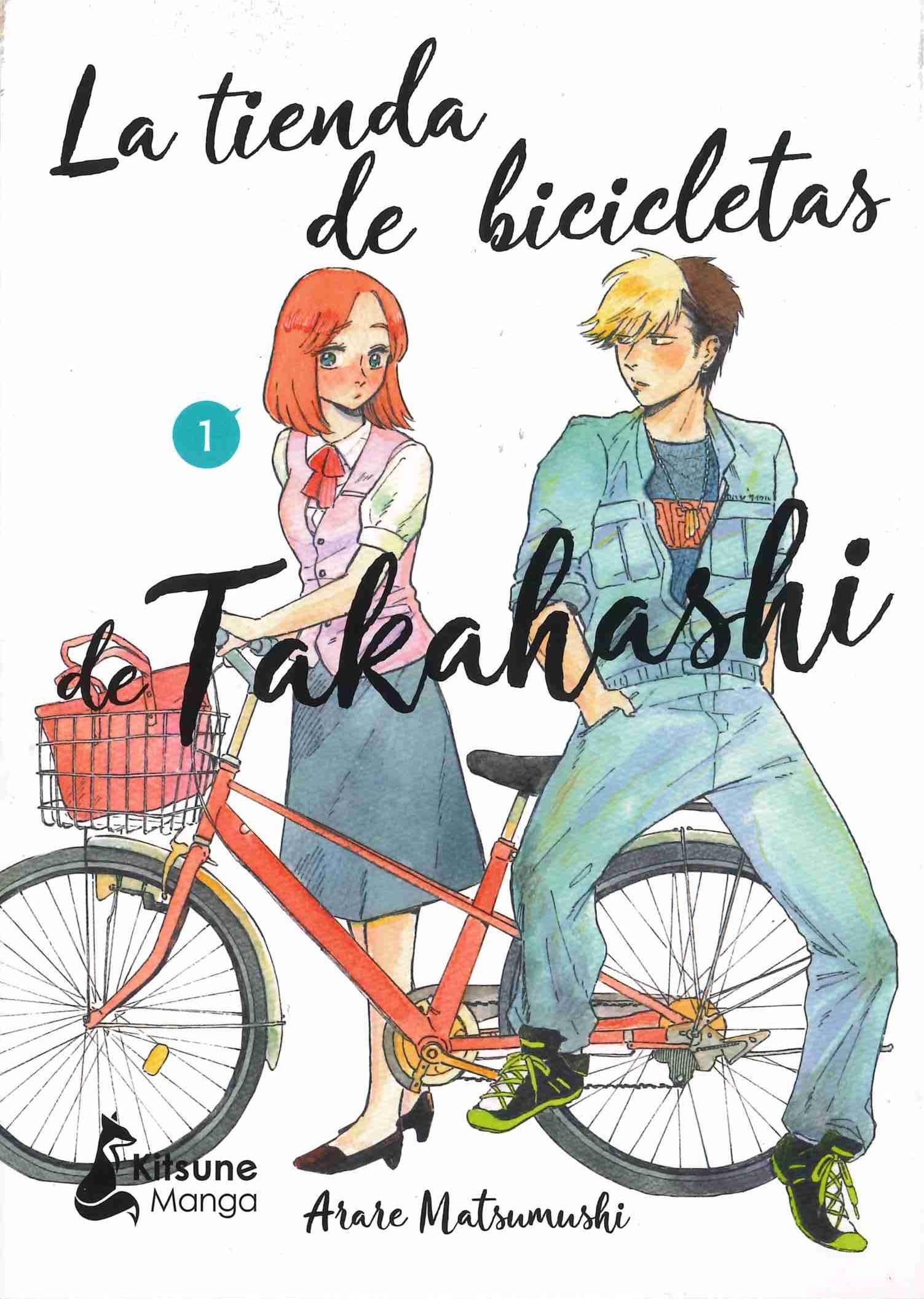 Libro: La tienda de bicicletas de Takahashi 1 (Kitsune Manga)