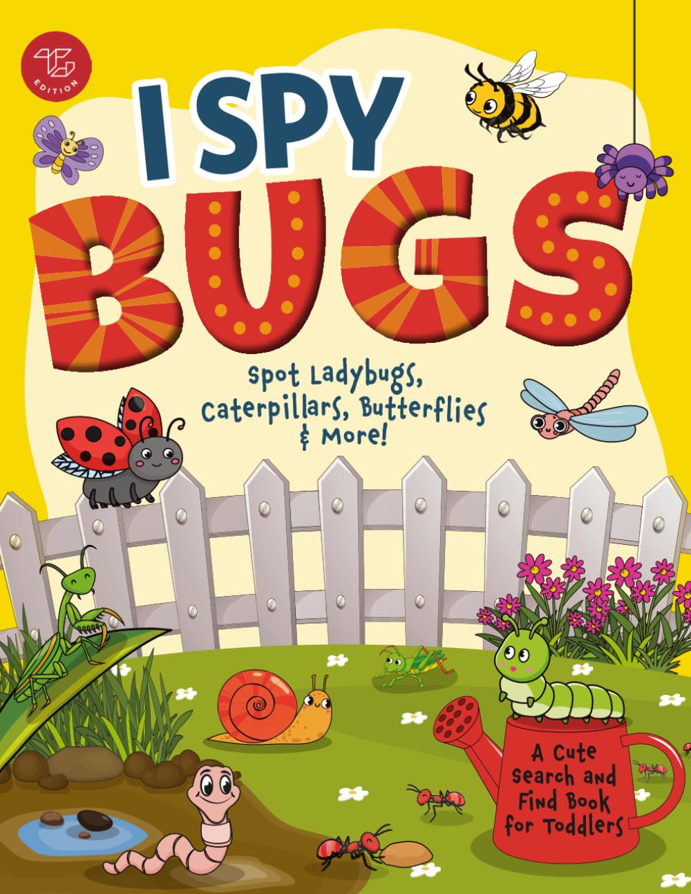 Libro: I Spy Bugs: Spot Ladybugs, Caterpillars, Butterflies & More! A Cute Search and Find Book for Toddlers (I Spy Books for Toddlers)