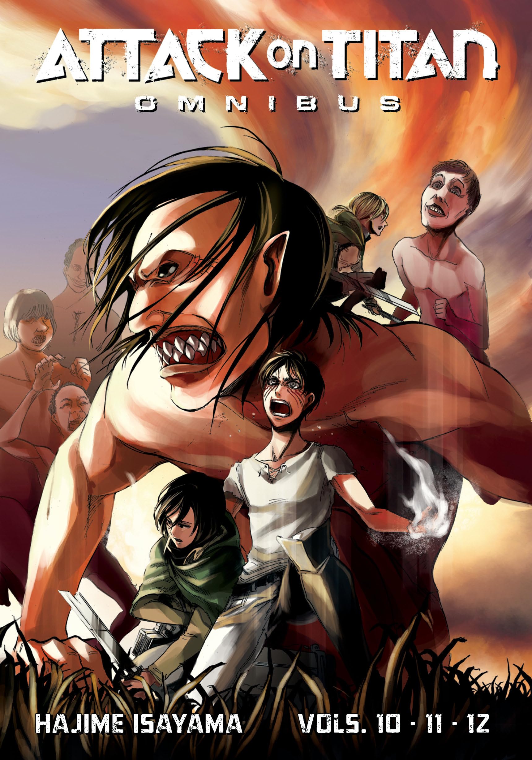 Libro: Attack on Titan Omnibus 4 (Vol. 10-12)