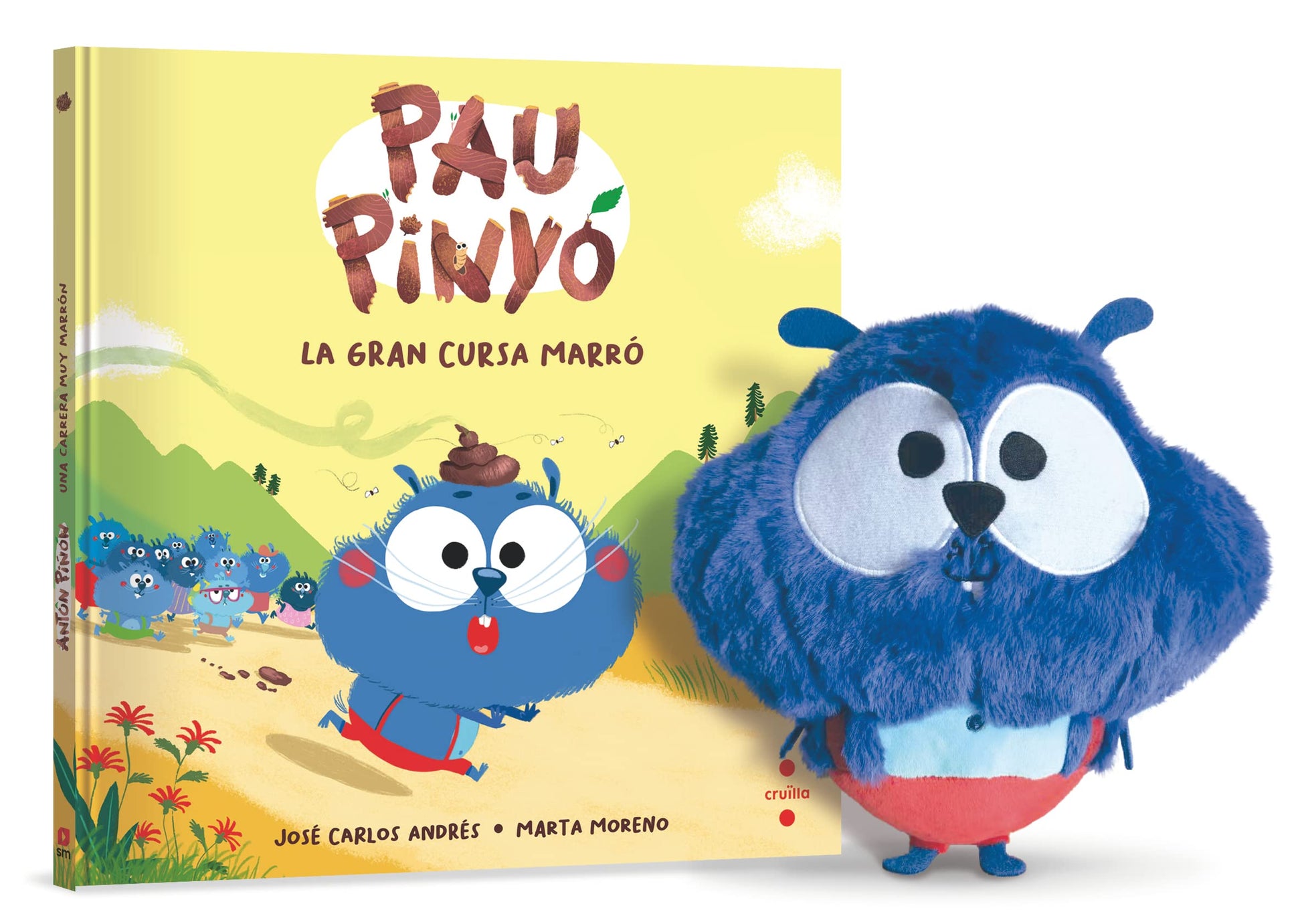 Libro: Lot Pau Pinyó. La gran cursa marró + nino