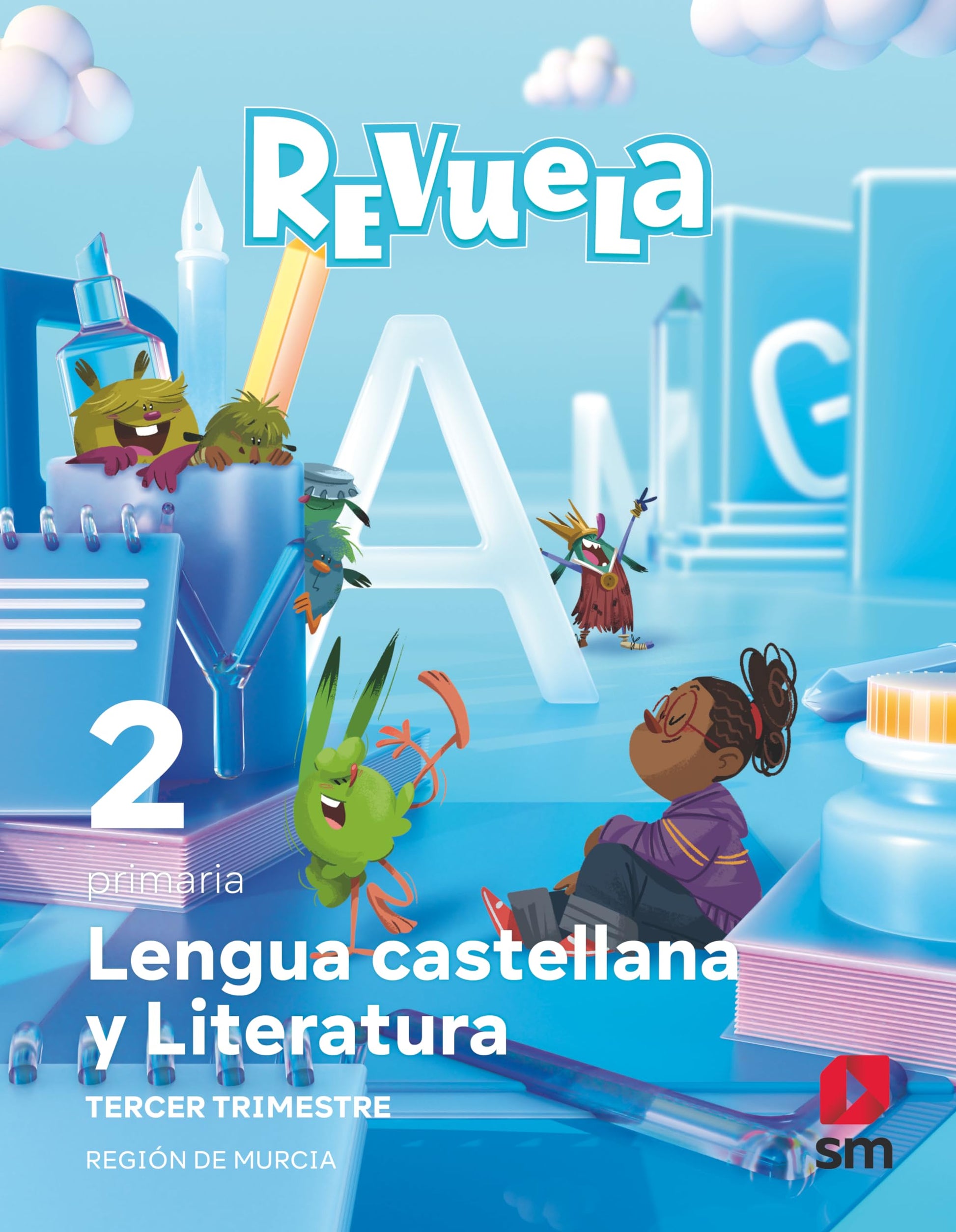 Libro: Lengua Castellana y Literatura. 2 Primaria. Trimestres. Revuela. Región de Murcia