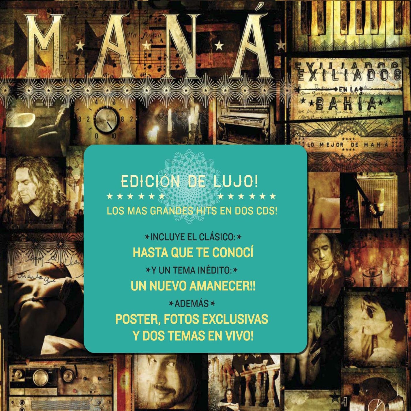 Libro: Exiliados En La Bahia (Lo Mejor De Mana) - Deluxe Edition