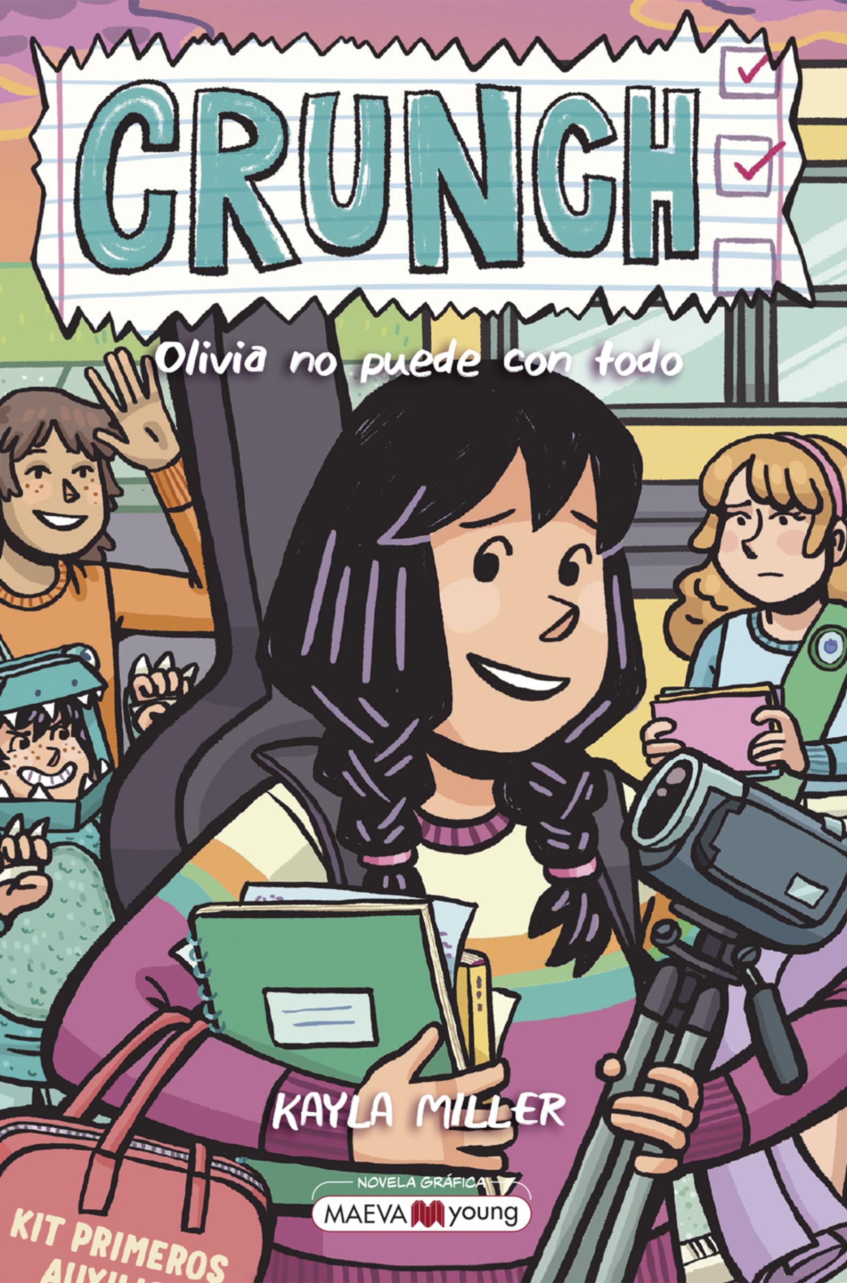 Libro: CRUNCH (Serie Click 5): Olivia no puede con todo (Novela gráfica)