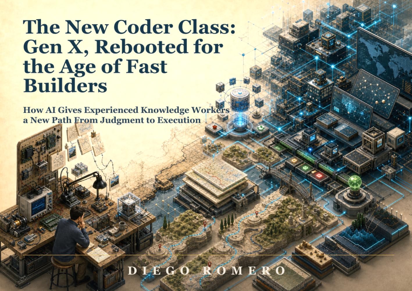Libro: The New Coder Class: Gen X, Rebooted for the Age of Fast Builders: How AI Gives Experienced Knowledge Workers a New Path From Judgment to Execution