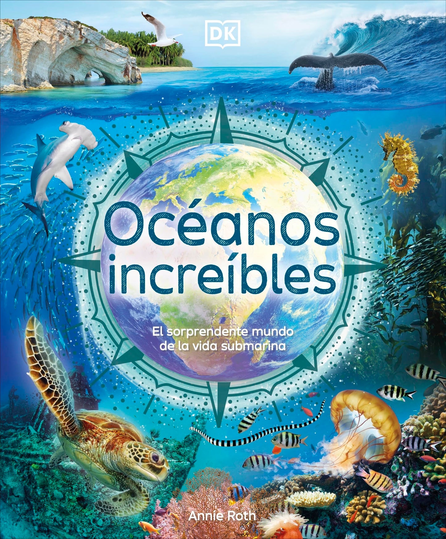 Libro: Océanos increíbles: El sorprendente mundo de la vida submarina (Enciclopedia visual juvenil)
