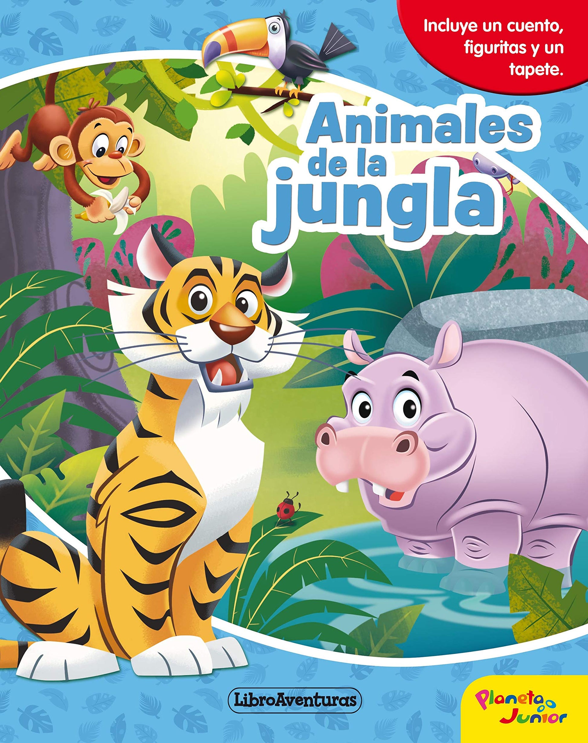 Libro: Animales de la jungla. Libroaventuras