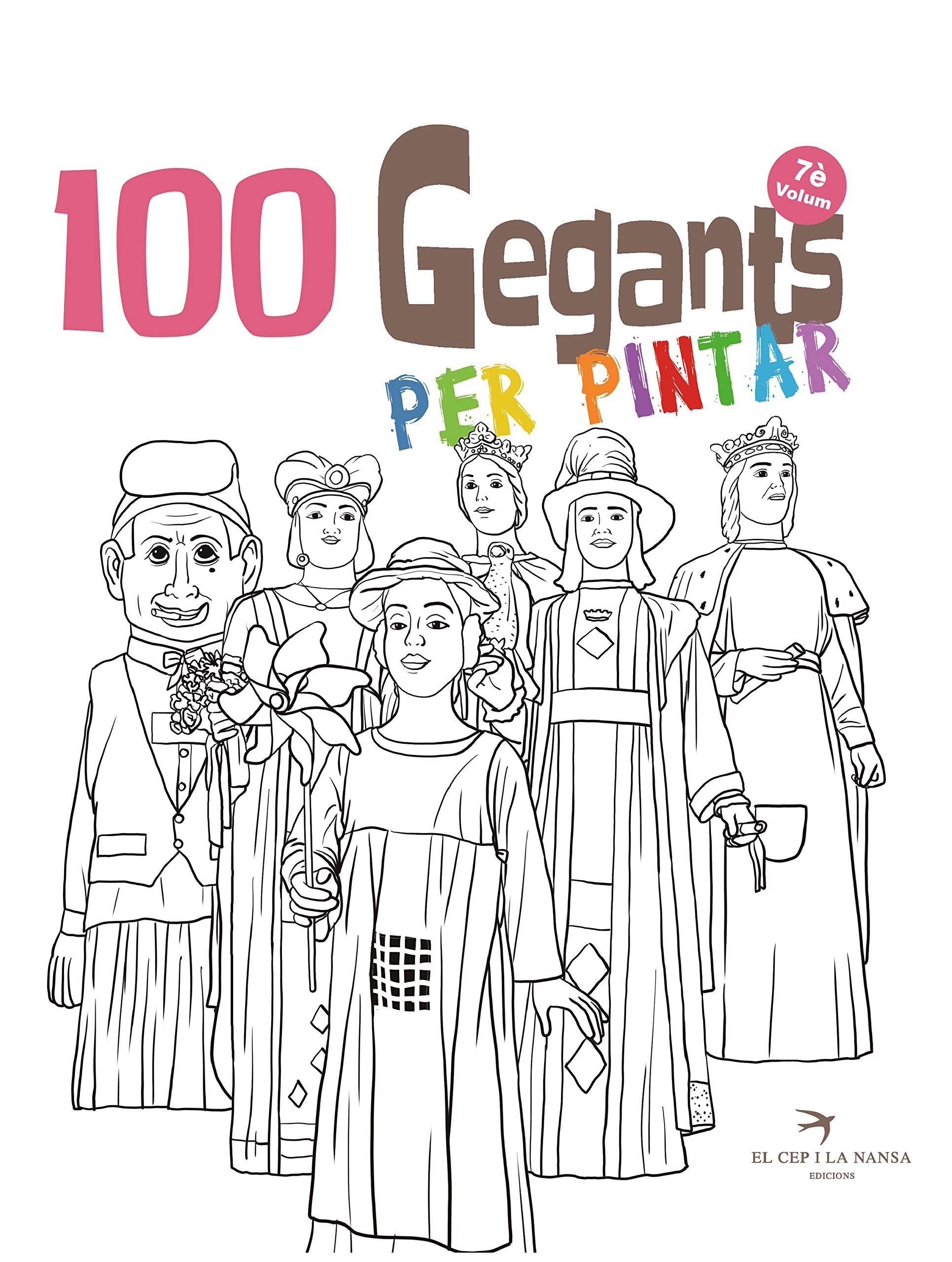Libro: 100 Gegants per pintar. Volum 7