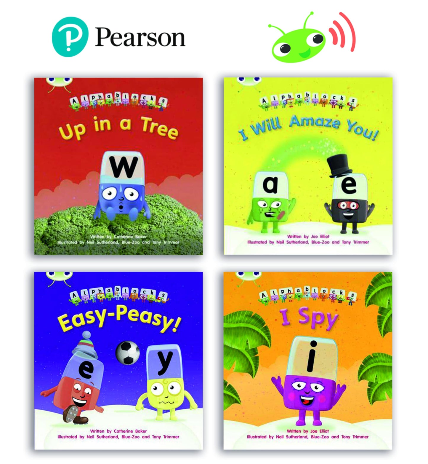 Libro: Learn to Read at Home with Bug Club Phonics Alphablocks: Phase 5 - Year 1, term 2 (4 fiction books)
