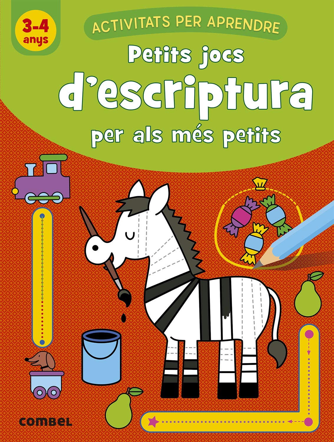 Libro: Petits Jocs D'escriptura Per als més Petits (3-4 Anys) (Activitats per aprendre)