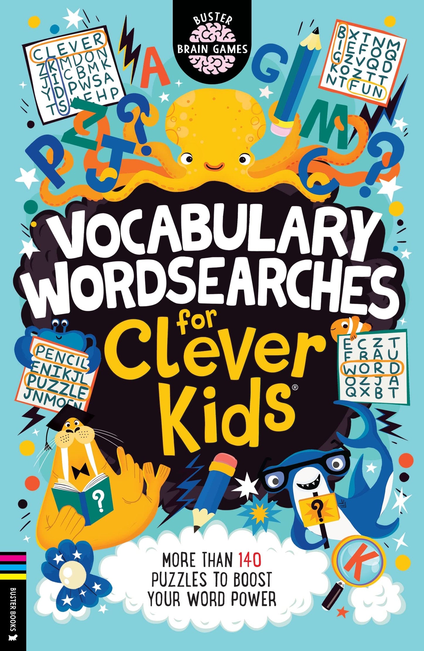 Libro: Vocabulary Wordsearches for Clever Kids®: More than 150 puzzles to boost your word power (21) (Buster Brain Games)