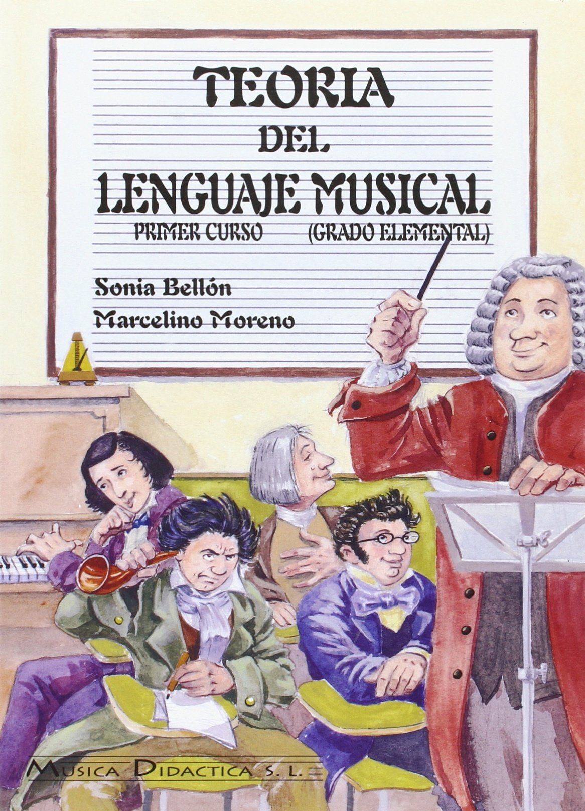 Libro: Teoría del lenguaje musical, 1 grado elemental