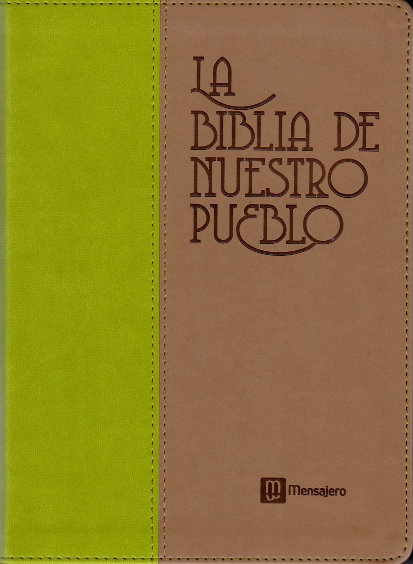 Libro: Biblia de Nuestro Pueblo - Grande Piel Dos Tonos