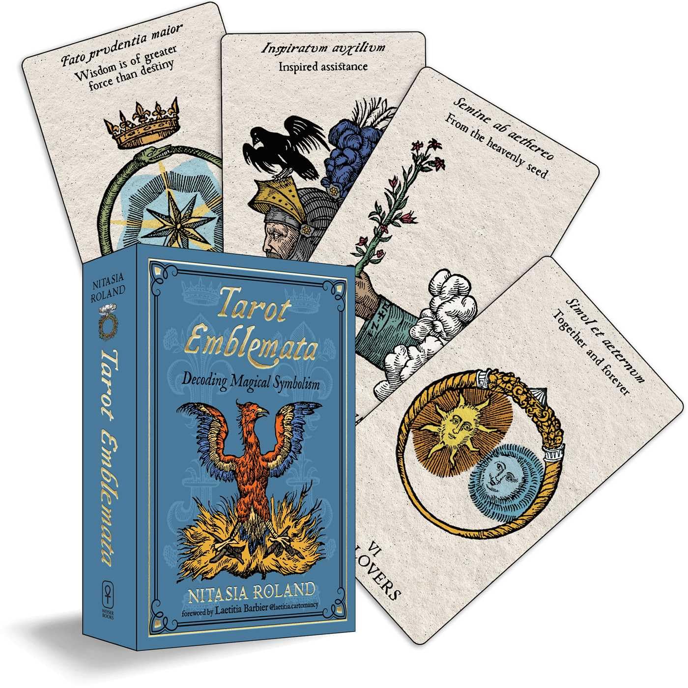 Libro: Tarot Emblemata: Decoding Magical Symbolism (83 Full-Color Cards and 192-Page Guidebook)