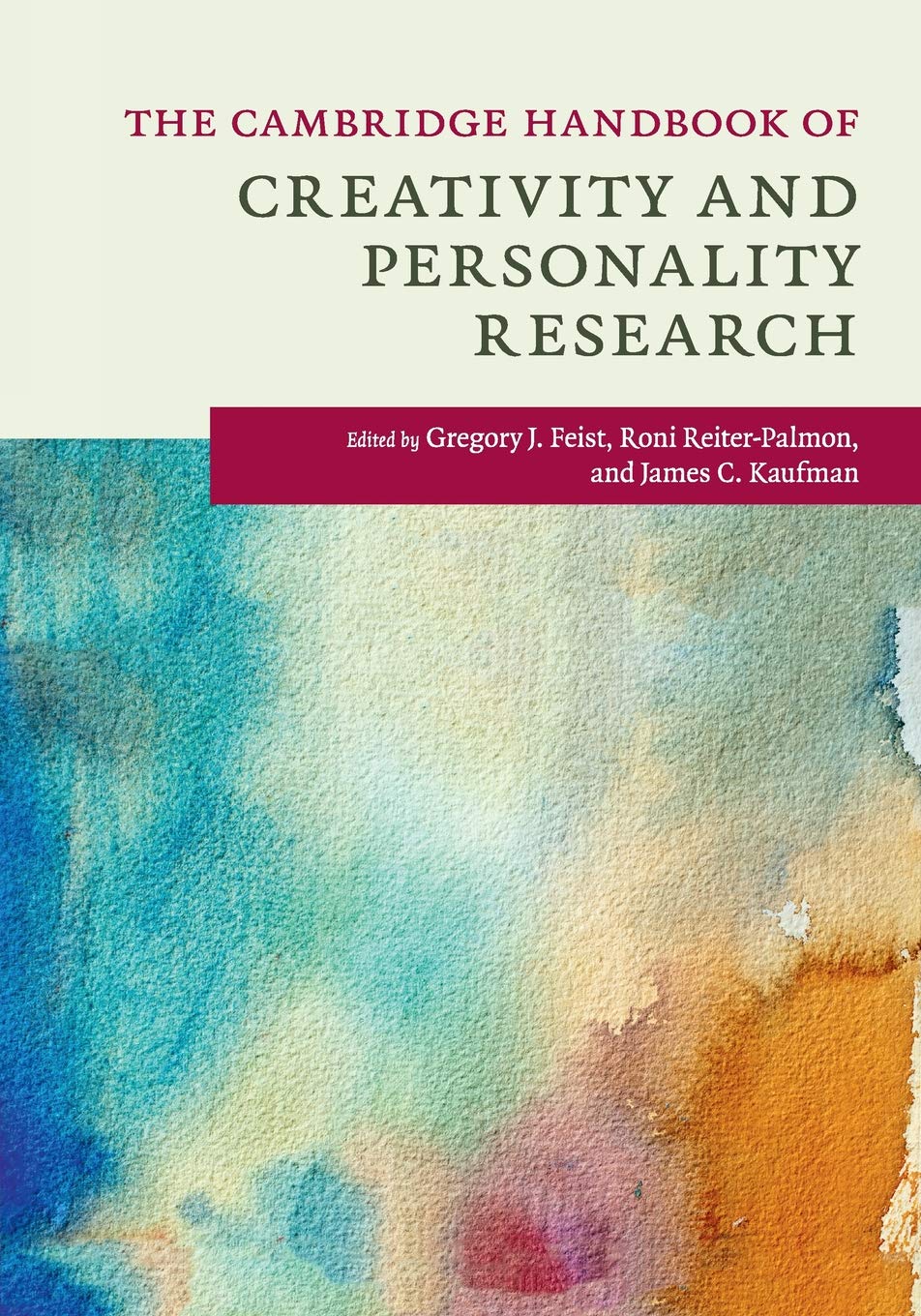 Libro: The Cambridge Handbook of Creativity and Personality Research (Cambridge Handbooks in Psychology)