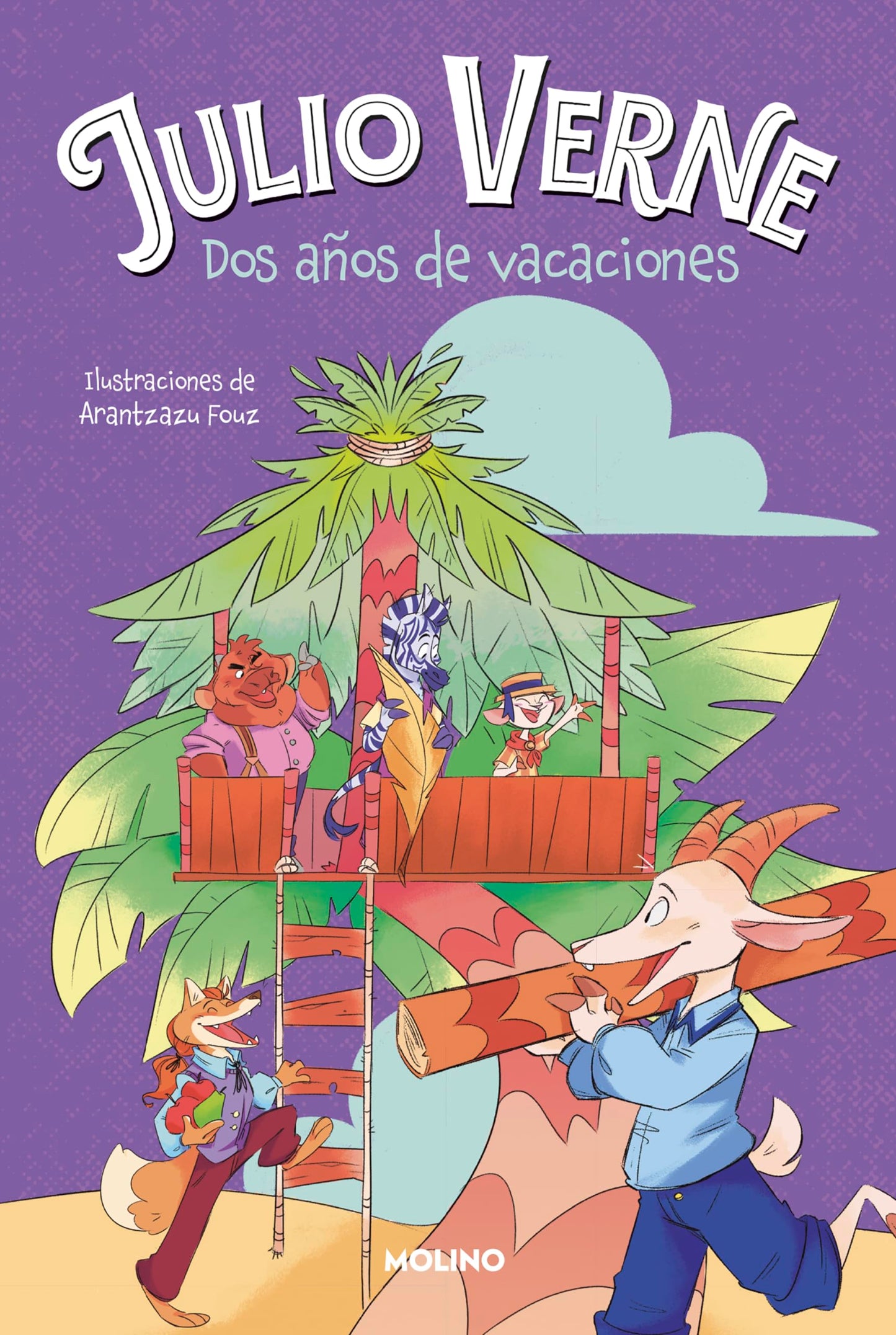 Libro: Dos años de vacaciones (Julio Verne para niños) (Peques)