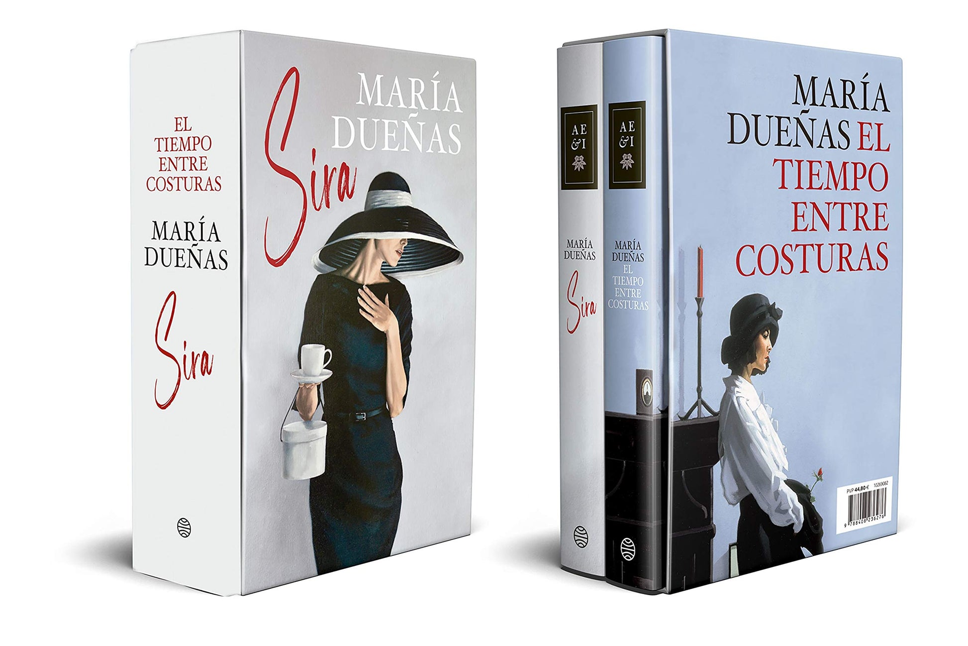 Libro: Estuche El tiempo entre costuras y Sira