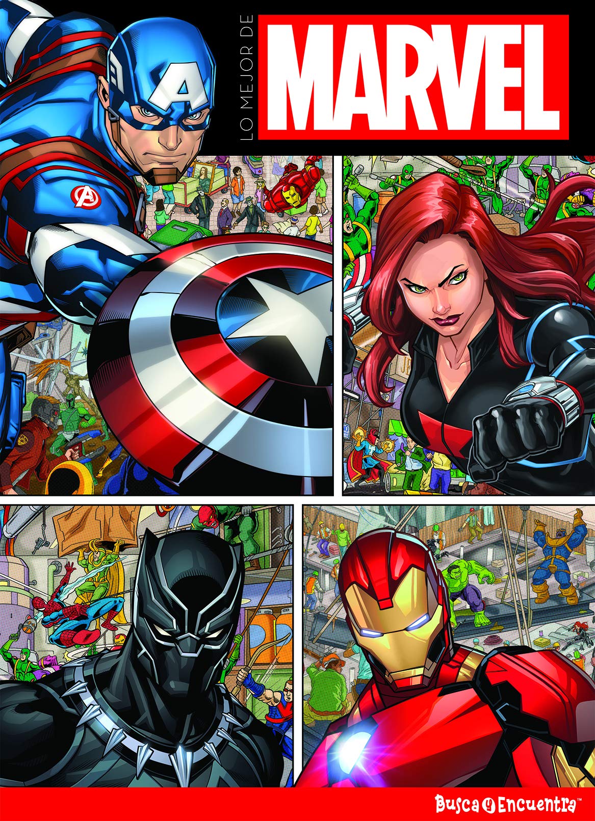 Libro: BUSCA Y ENCUENTRA 19x27. MARVEL