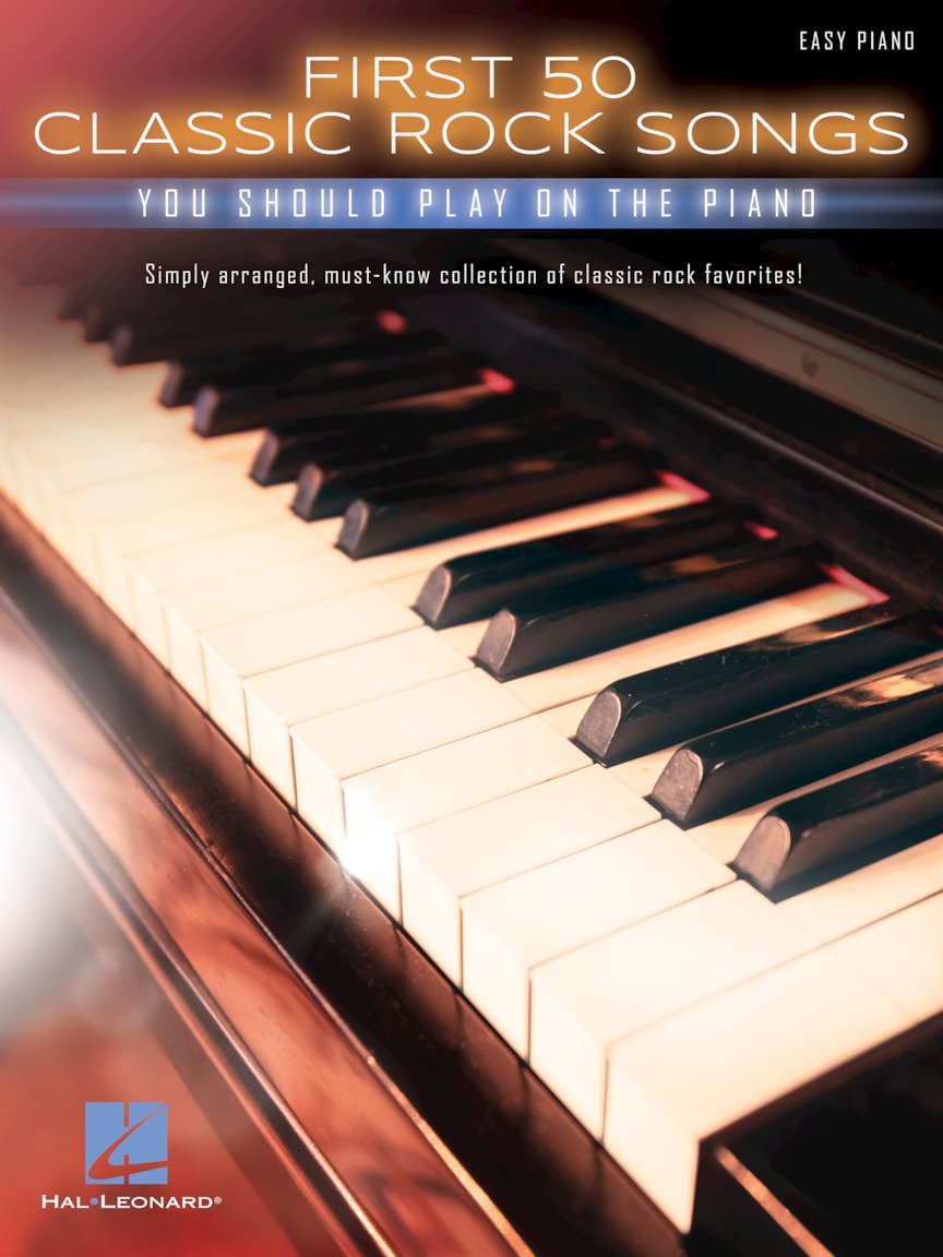 Libro: First 50 Classic Rock Songs You Should Play on Piano