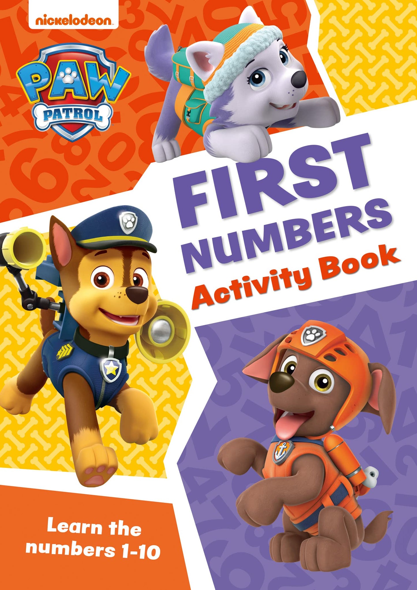 Libro: Paw Patrol First Numbers Activity Book: Get ready for school with Paw Patrol