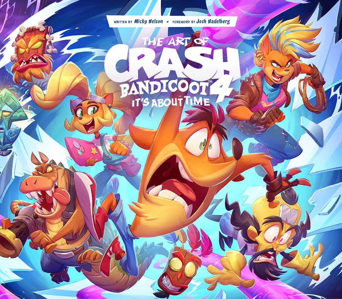 Libro: The Art of Crash Bandicoot 4: It's About Time