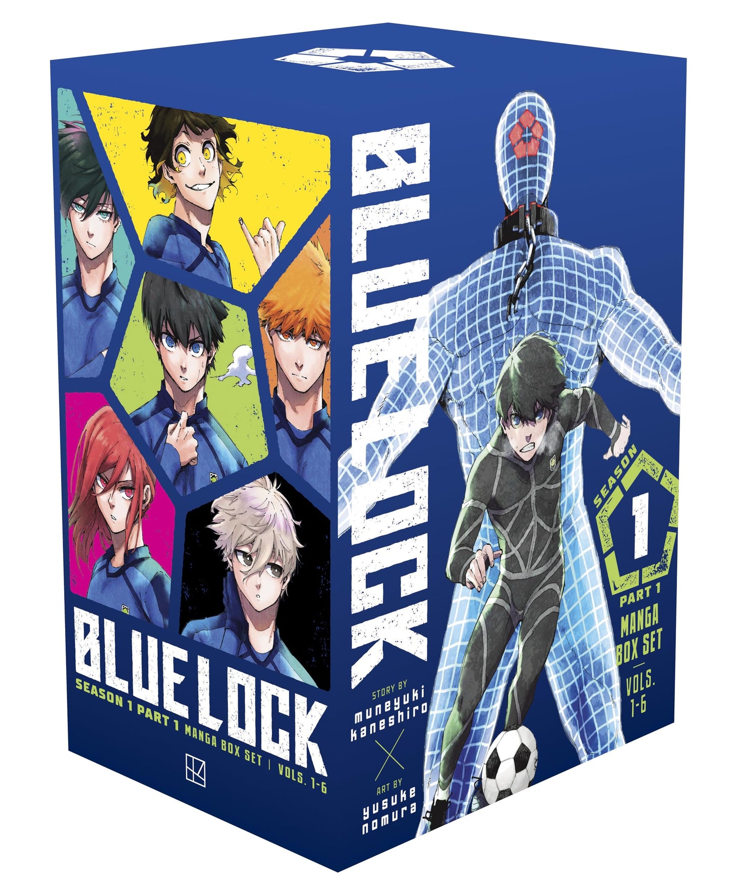 Libro: Blue Lock Season 1 Part 1 Manga Box Set (Blue Lock Manga Box Set)