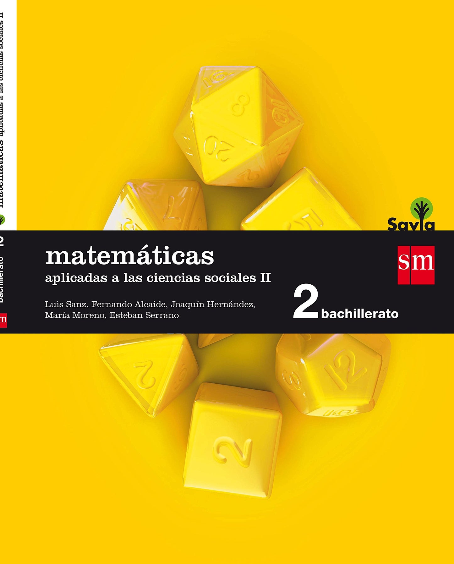 Libro: Matemáticas aplicadas a las ciencias sociales II. 2 Bachillerato. Savia