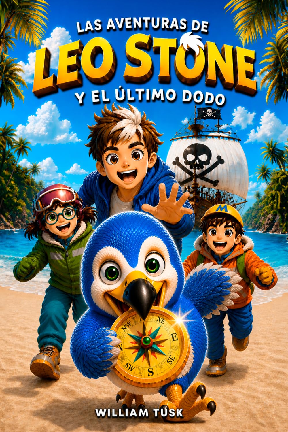 Libro: Leo Stone y el Último Dodo: Una aventura ilustrada de viajes en el tiempo (Las Aventuras de Leo Stone) (Spanish Edition)