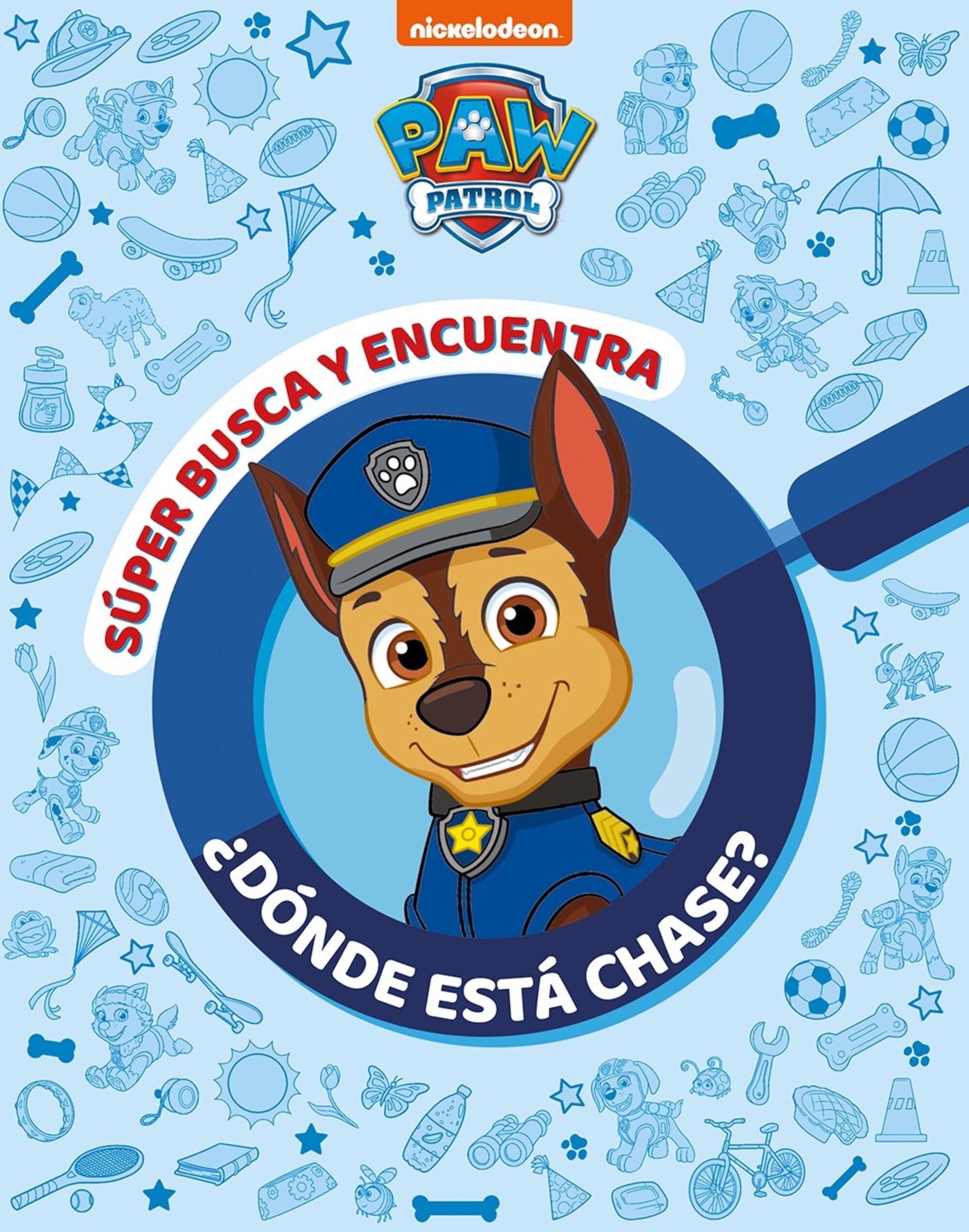 Libro: Paw Patrol | Patrulla Canina. Actividades - Súper busca y encuentra ¿Dónde está Chase? (Nickelodeon)