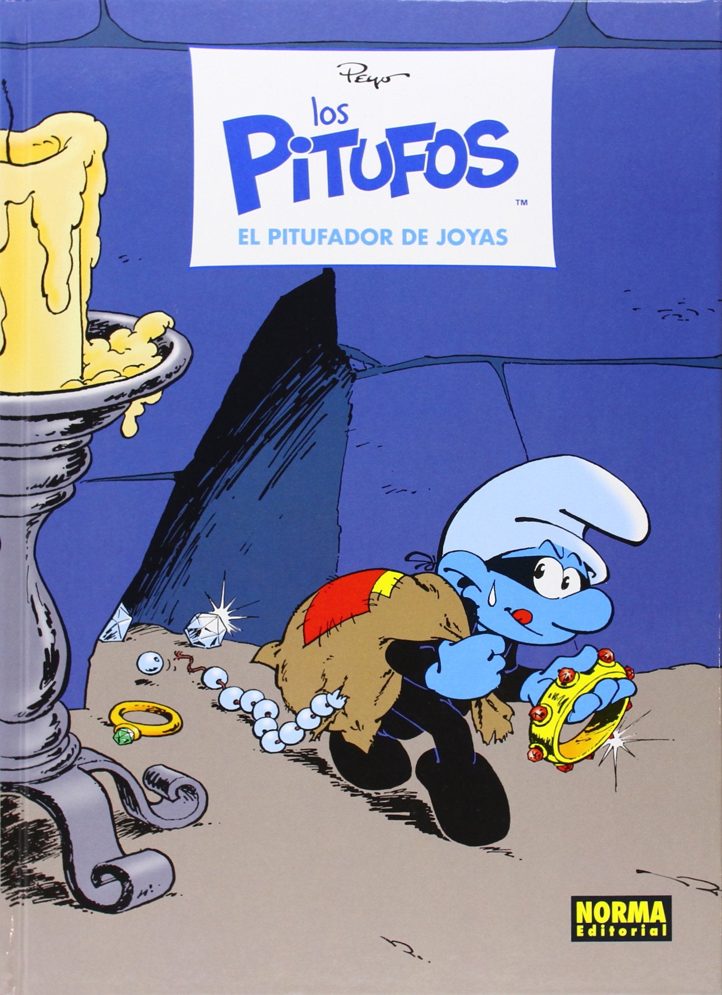 Libro: Los Pitufos18, El pitufador de joyas