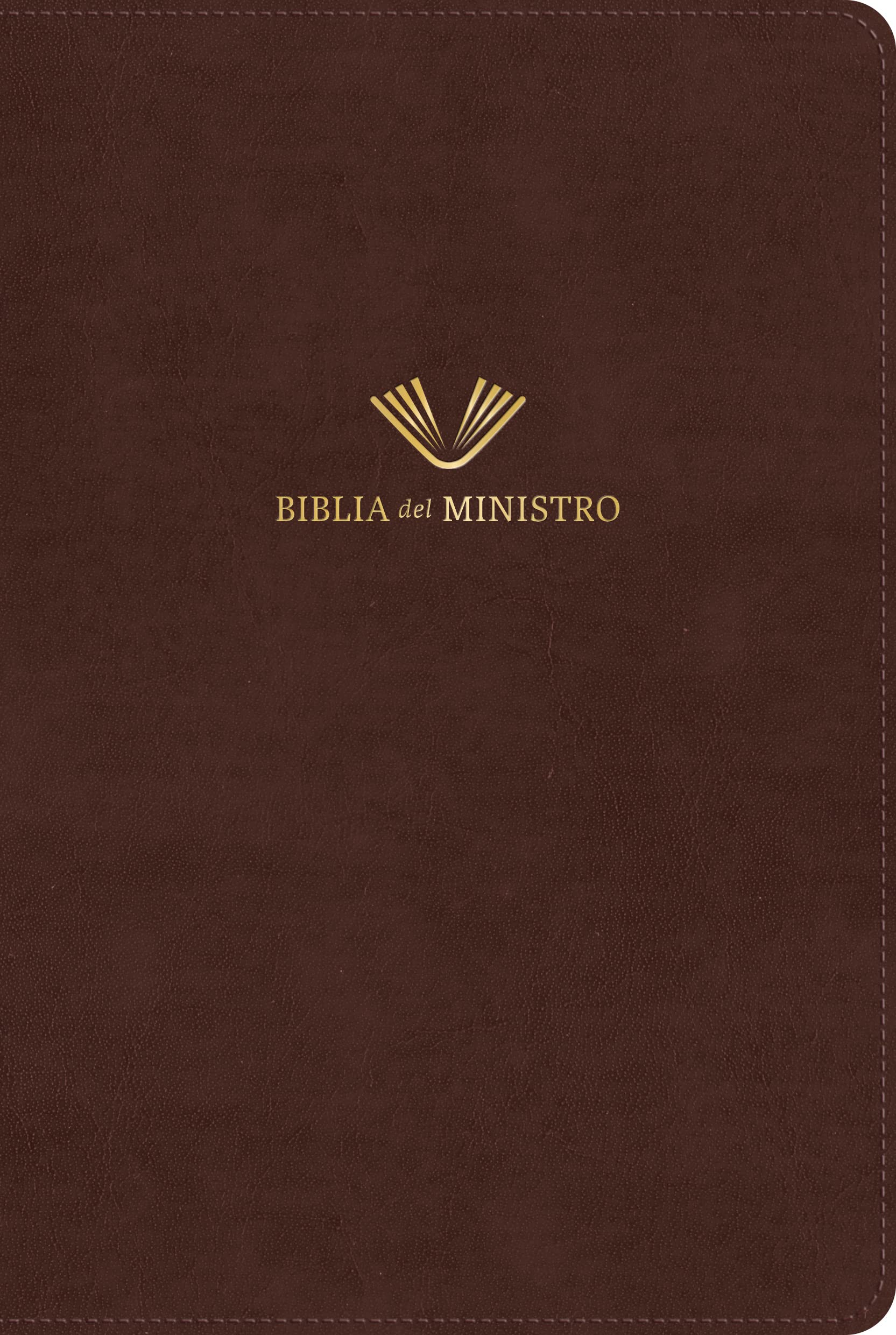 Libro: RVR 1960 Biblia del ministro, edición ampliada, caoba piel fabricada/ RVR 1960 Minister's Bible Amplified Edition, Mahogany Bonded Leather (Spanish Edition)