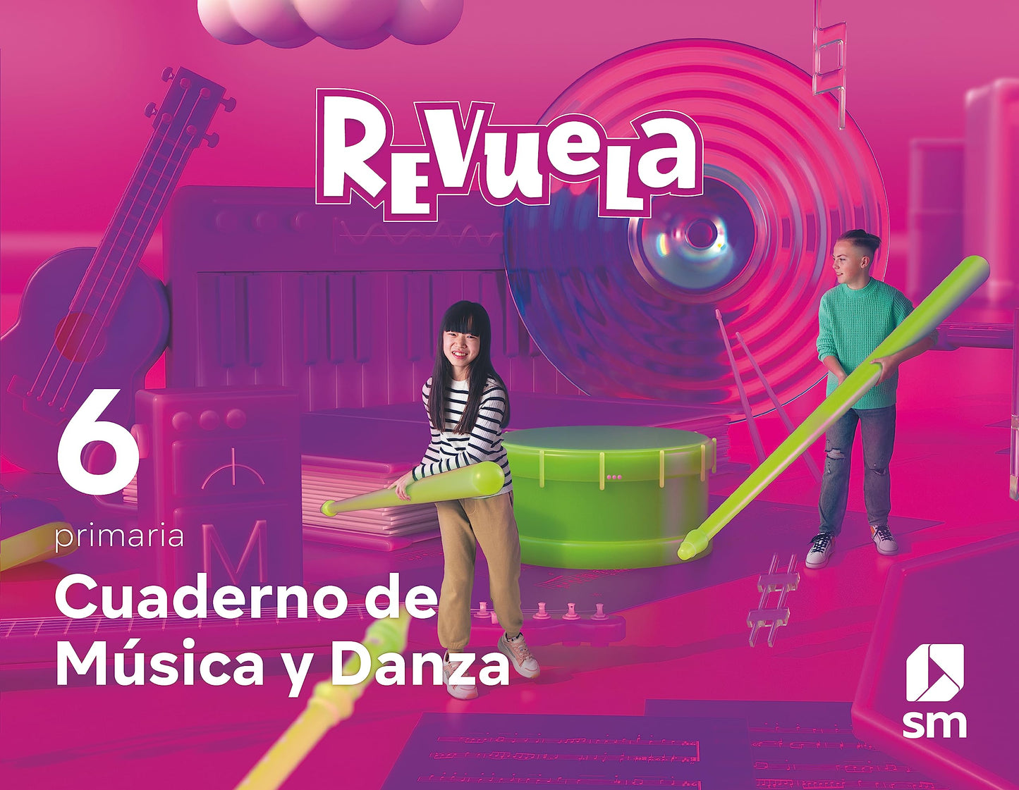Libro: Cuaderno de Música y Danza. 6 Primaria. Revuela