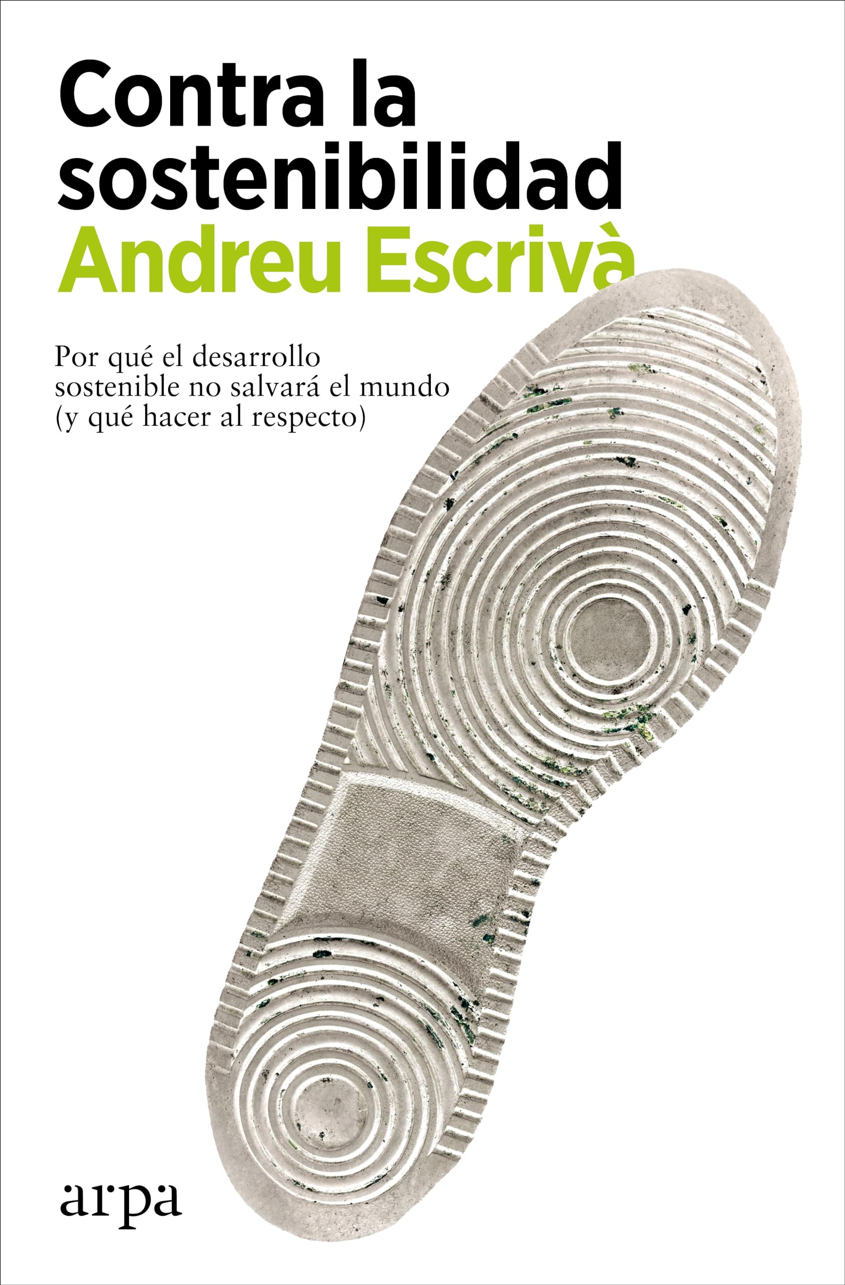 Libro: Contra la sostenibilidad