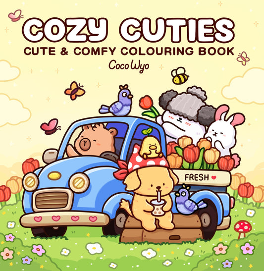 Cozy Cuties: A Cute and Comfy Colouring Book (Coco Wyo)