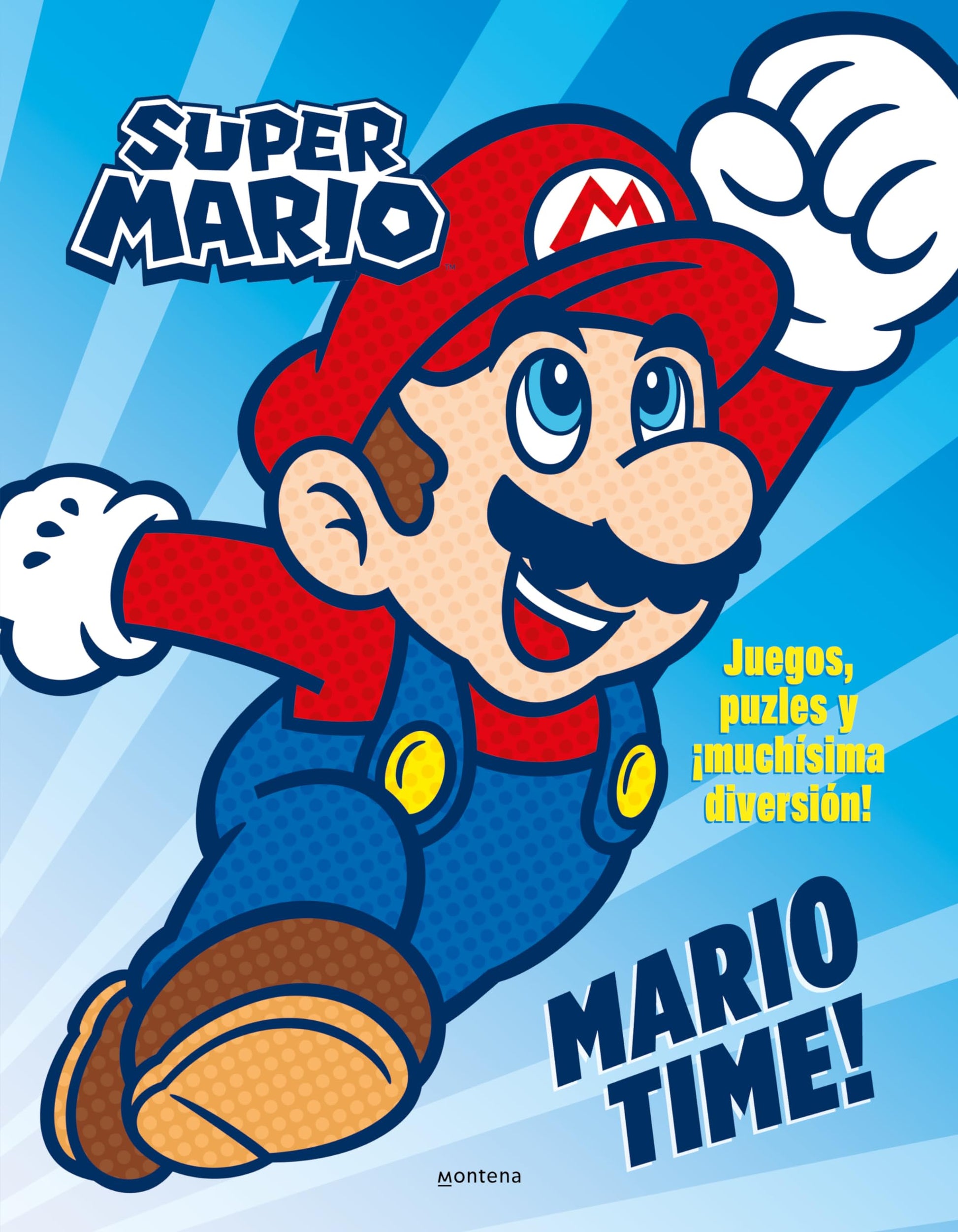 Super Mario - Mario time! (edición en español): Juegos, puzles y ¡muchísima diversión! (Montena)