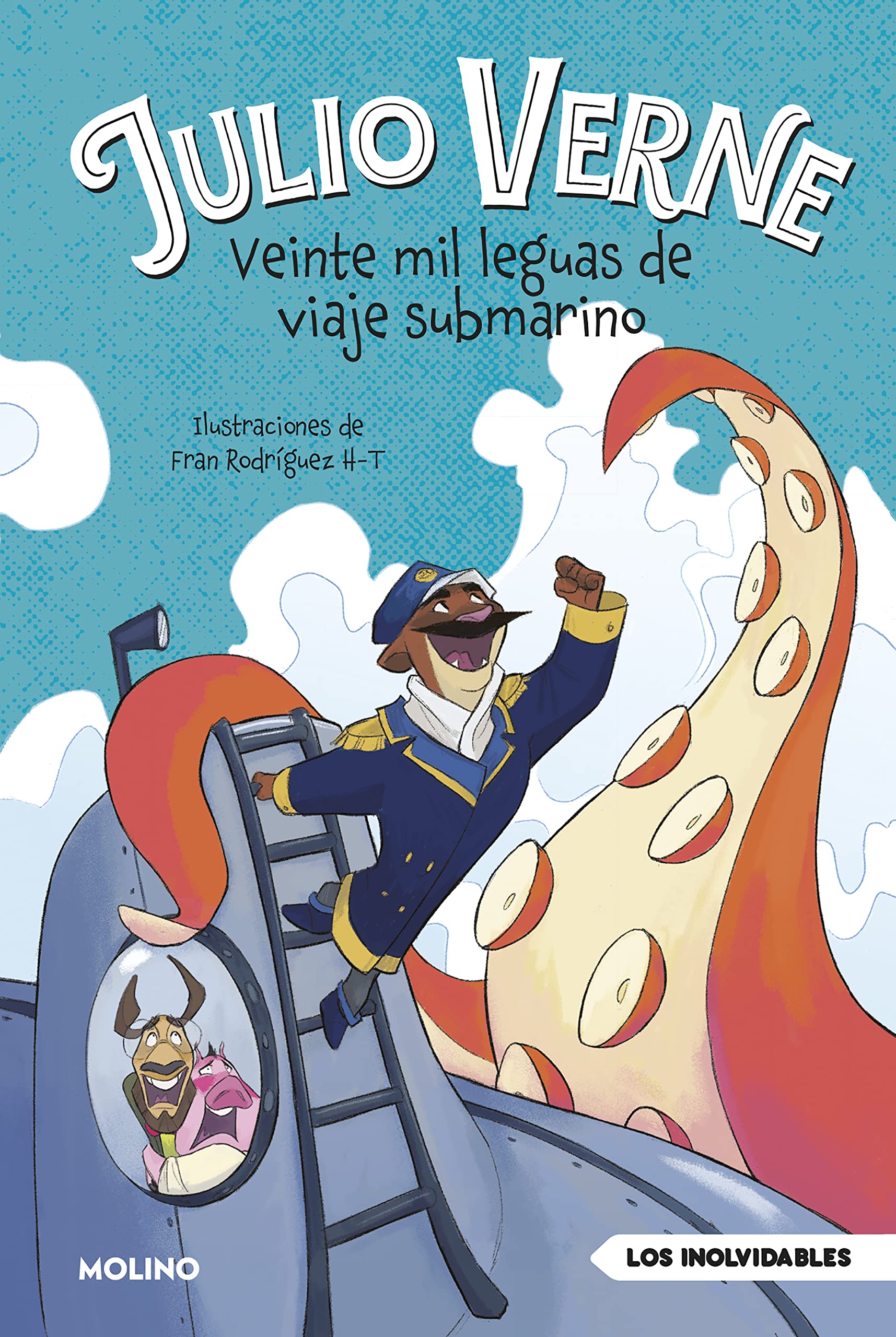 Libro: Veinte mil leguas de viaje submarino (Julio Verne para niños) (Peques)