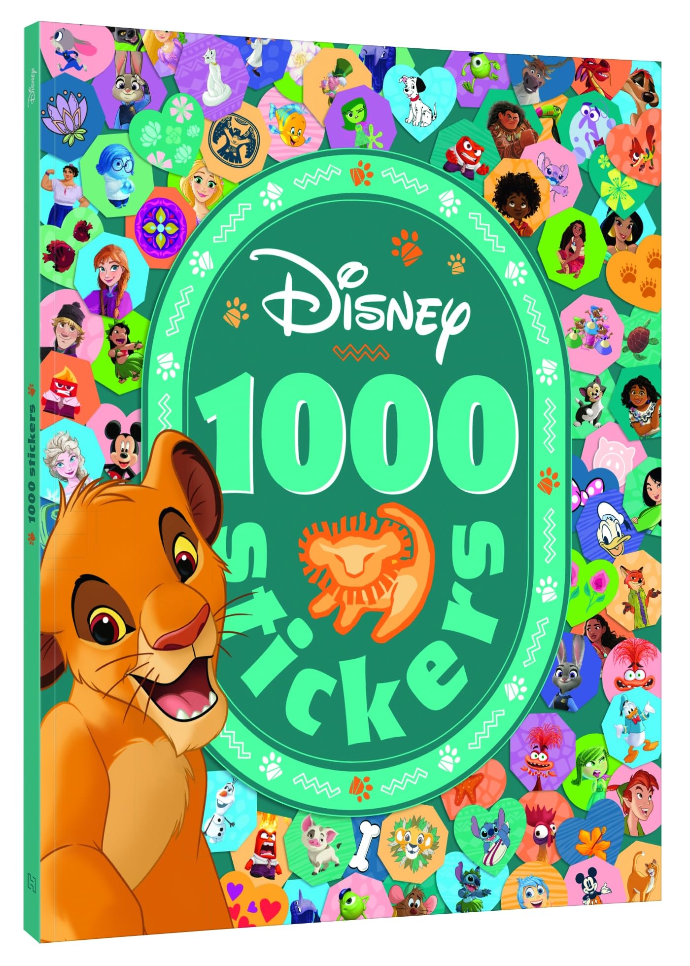 Libro: 1000 Stickers Disney