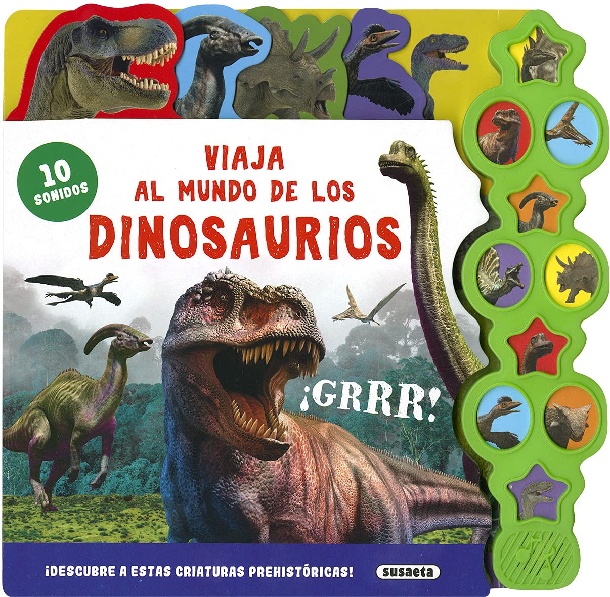 Libro: Dinosaurios (10 sonidos)