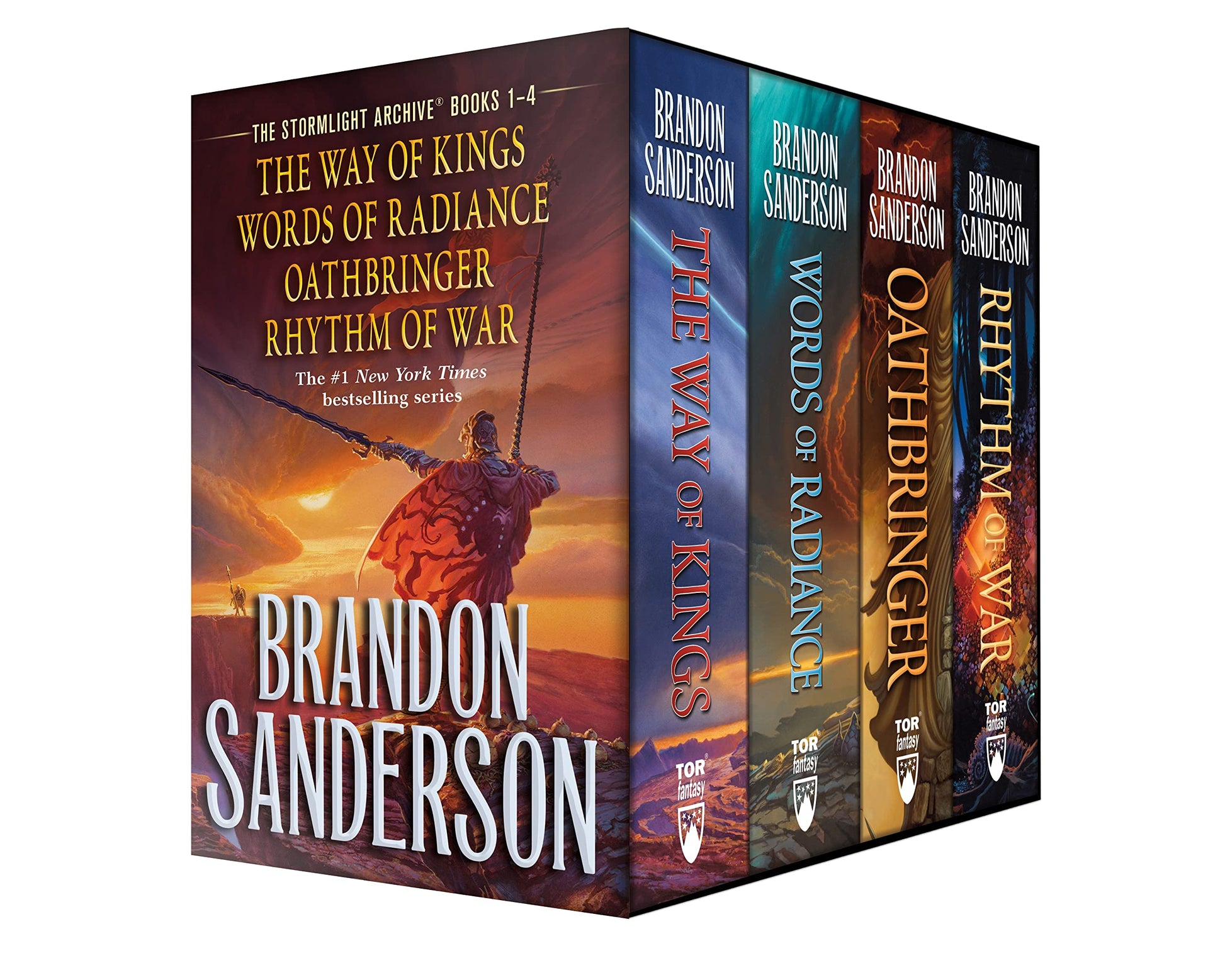 Libro: Stormlight Archives HC Box Set 1-4: The Way of Kings, Words of Radiance, Oathbringer, Rhythm of War